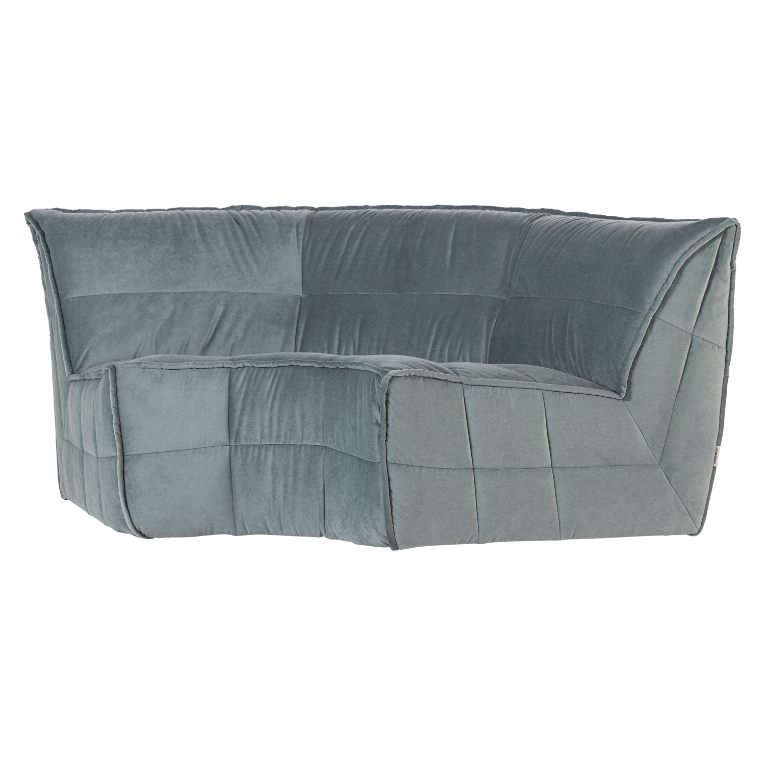 CLUSTER ECKELEMENT SAMT TURQUOISE BLAU