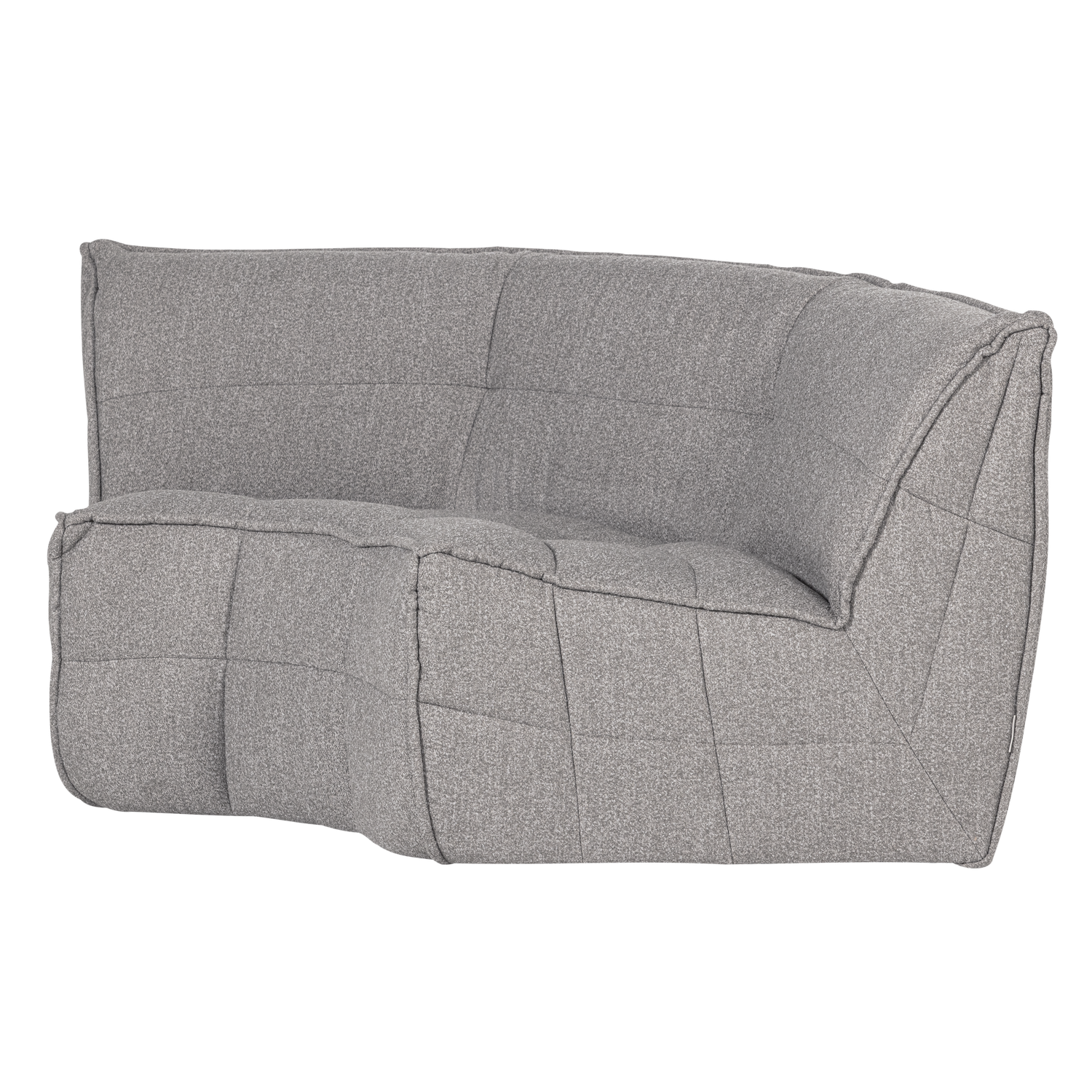 CLUSTER ECKELEMENT BOUCLE WARMES GRAU