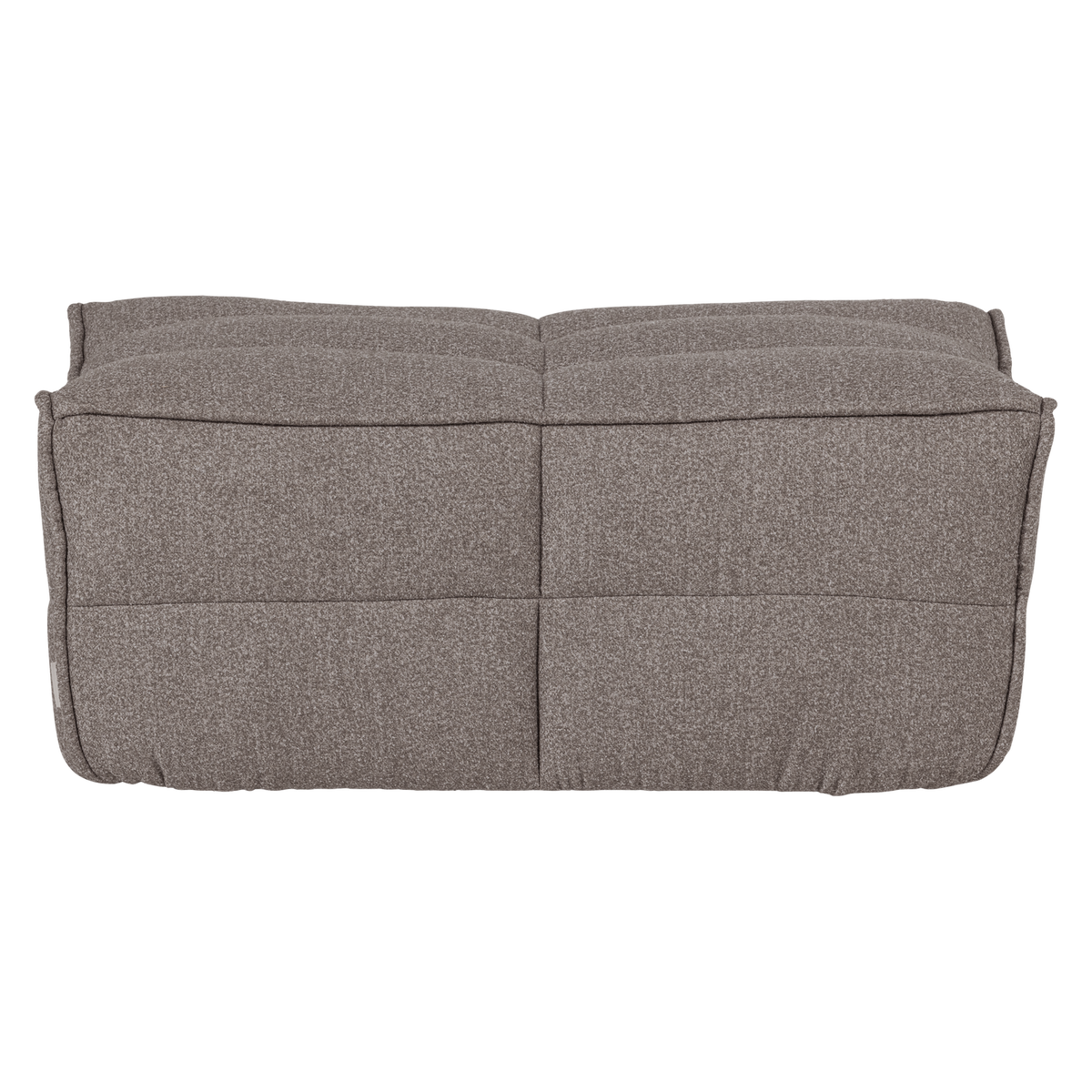 CLUSTER HOCKER BOUCLE MITTELBRAUN