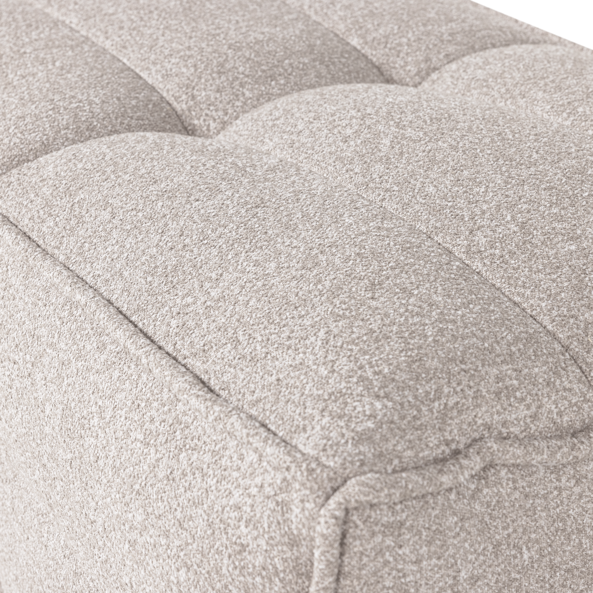 CLUSTER HOCKER BOUCLE SAND BEIGE
