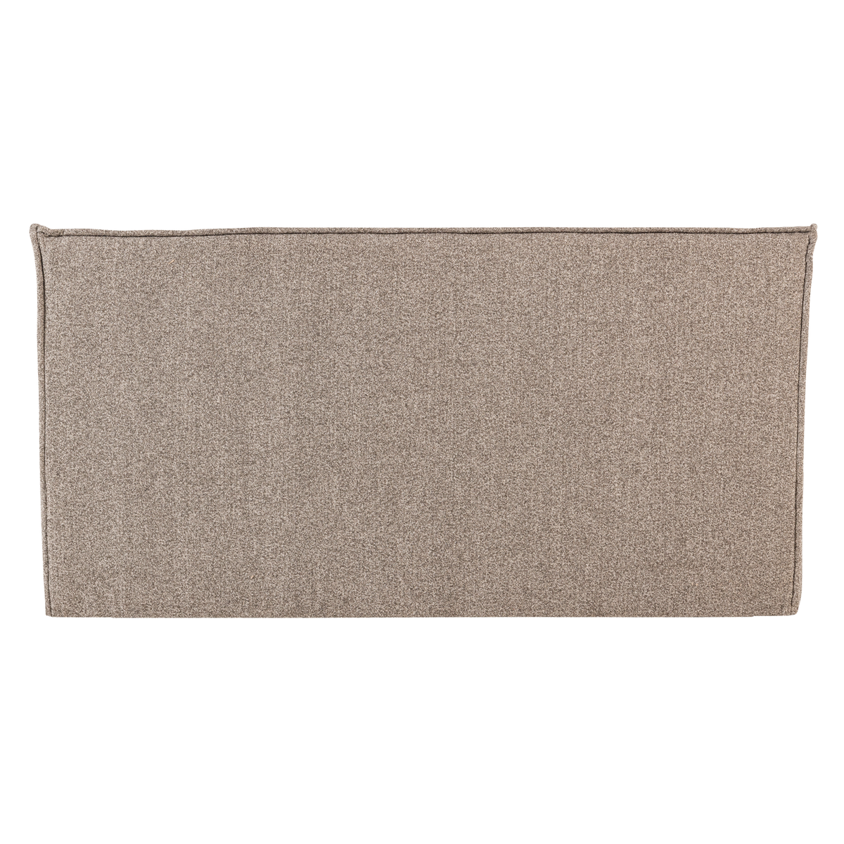 CLUSTER ESSBANK MIT RÜCKENLEHN BOUCLE KHAKI BRAUN