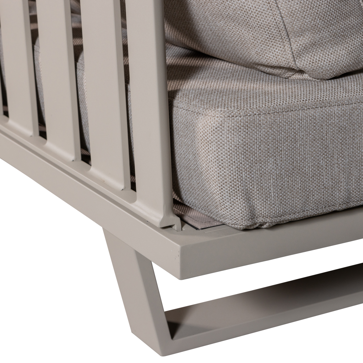 BEAR GARTEN 3-SITZER SOFA ALUMINIUM SAND