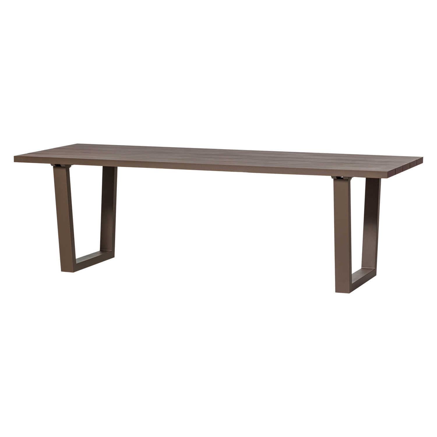 BEAR GARTENTISCH ALUMINIUM BRAUN