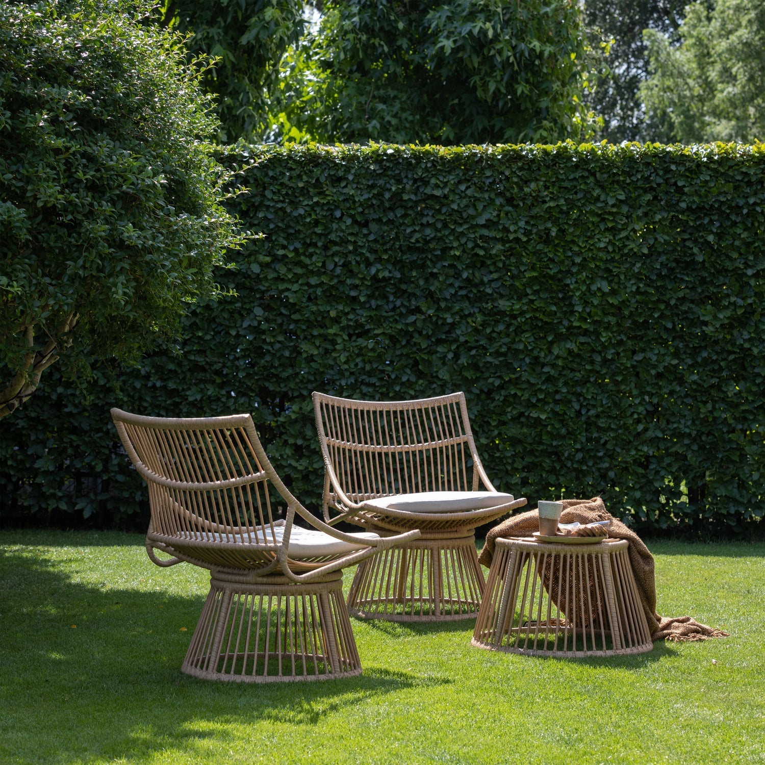 ALATNA GARTENSTUHL GEFLOCHTEN NATUR