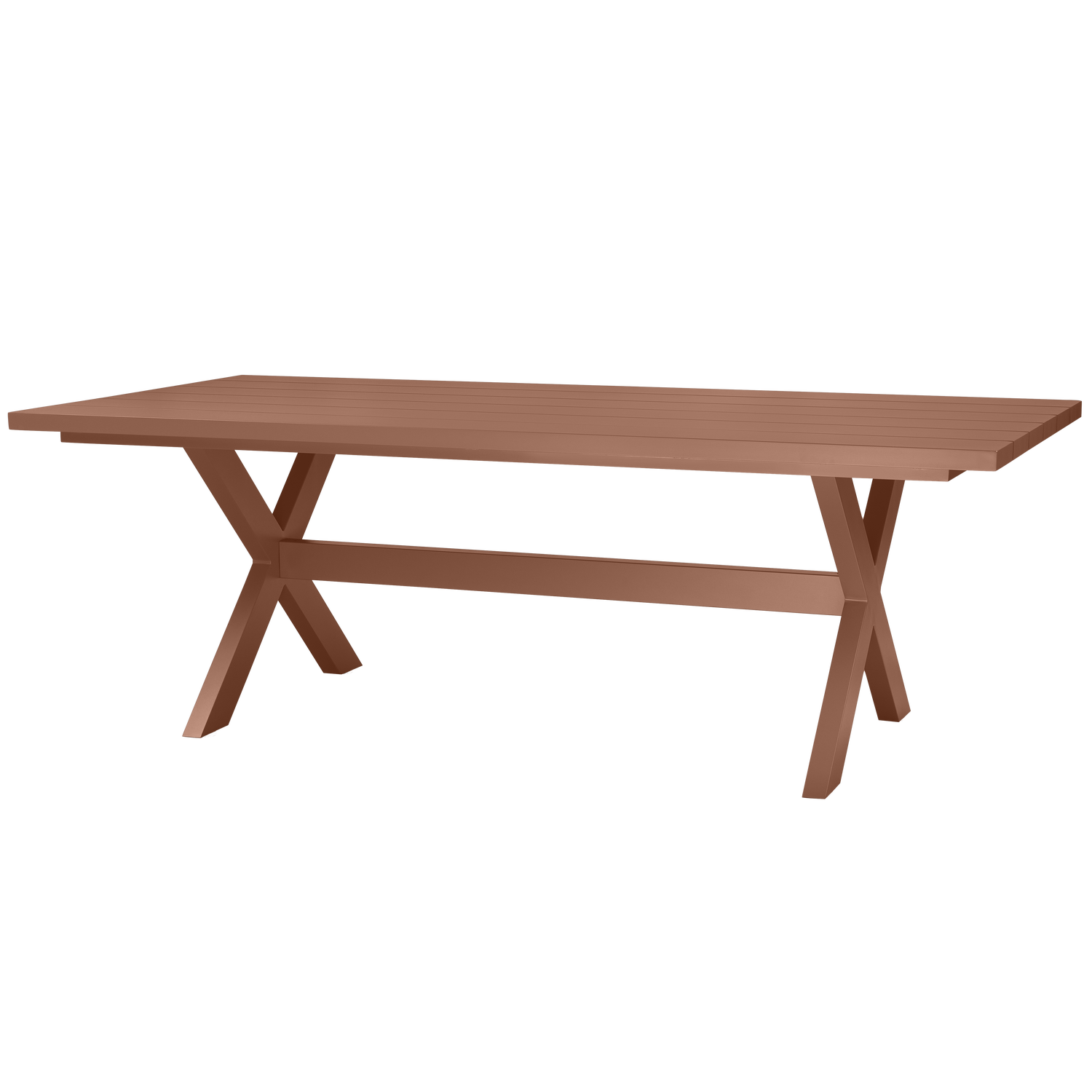 DELTA PICKNICK GARTEN ALUMINIUM TERRA 220x100CM