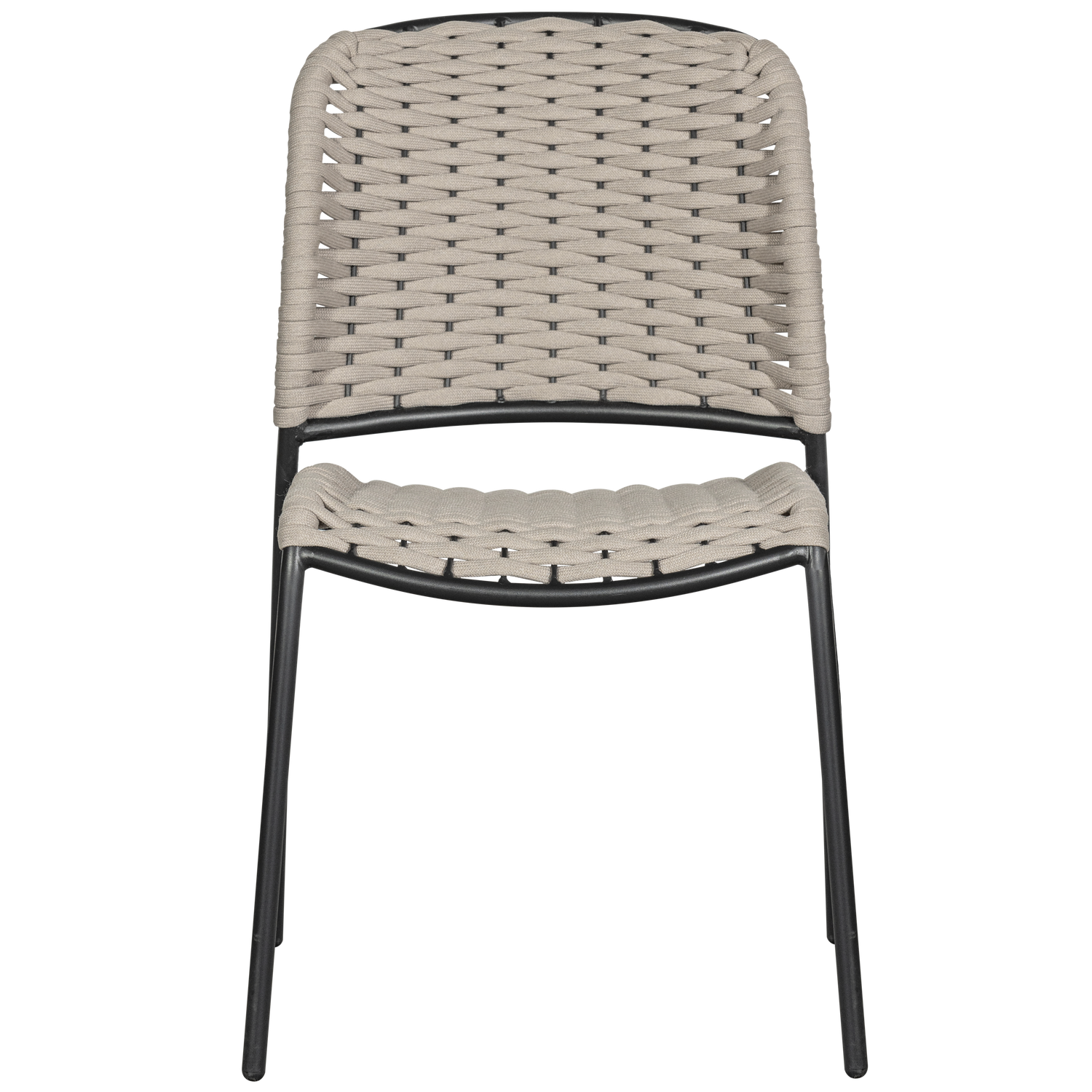 SET V 2 - TAKU GARTENSTUHL OHNE ARMLEHNE POLYESTER SAND