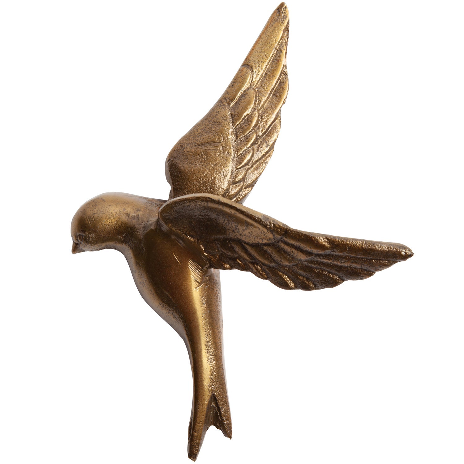 SET VON 3 AVALER TOO VOGEL METALL ANTIQUE BRASS