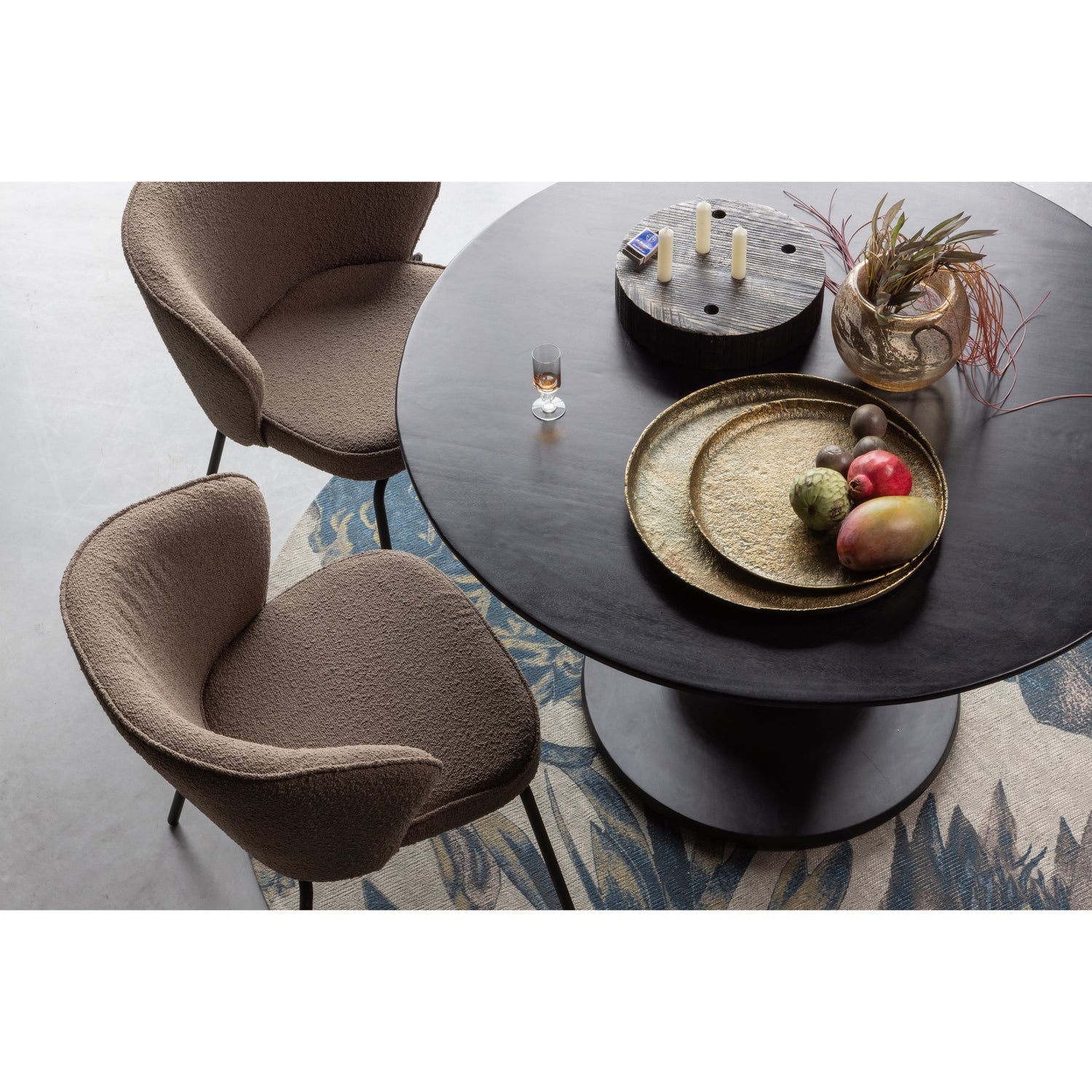 ADMIT ESSZIMMERSTUHL BOUCLE NOUGAT