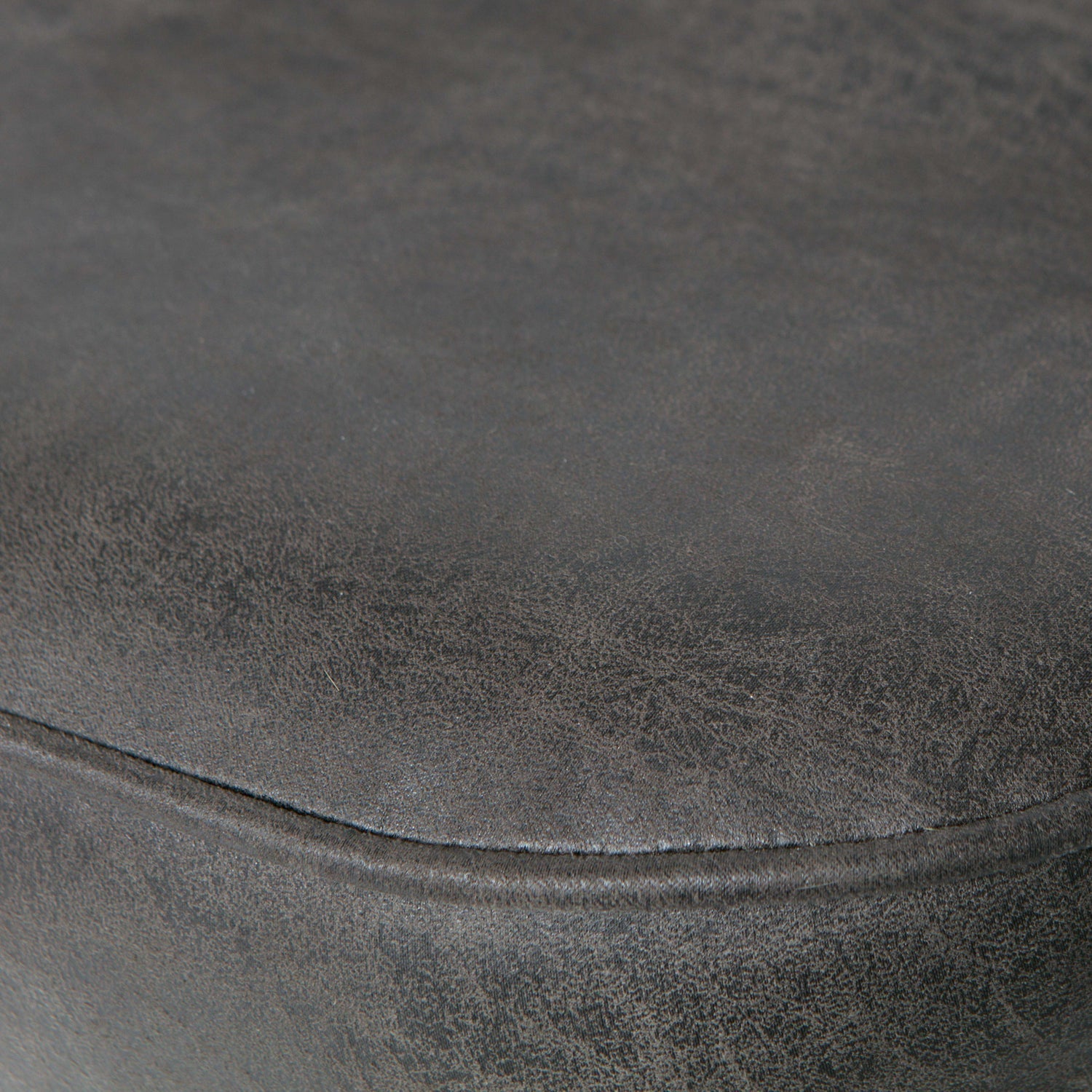 VOGUE BARHOCKER 65CM LEDER SCHWARZ