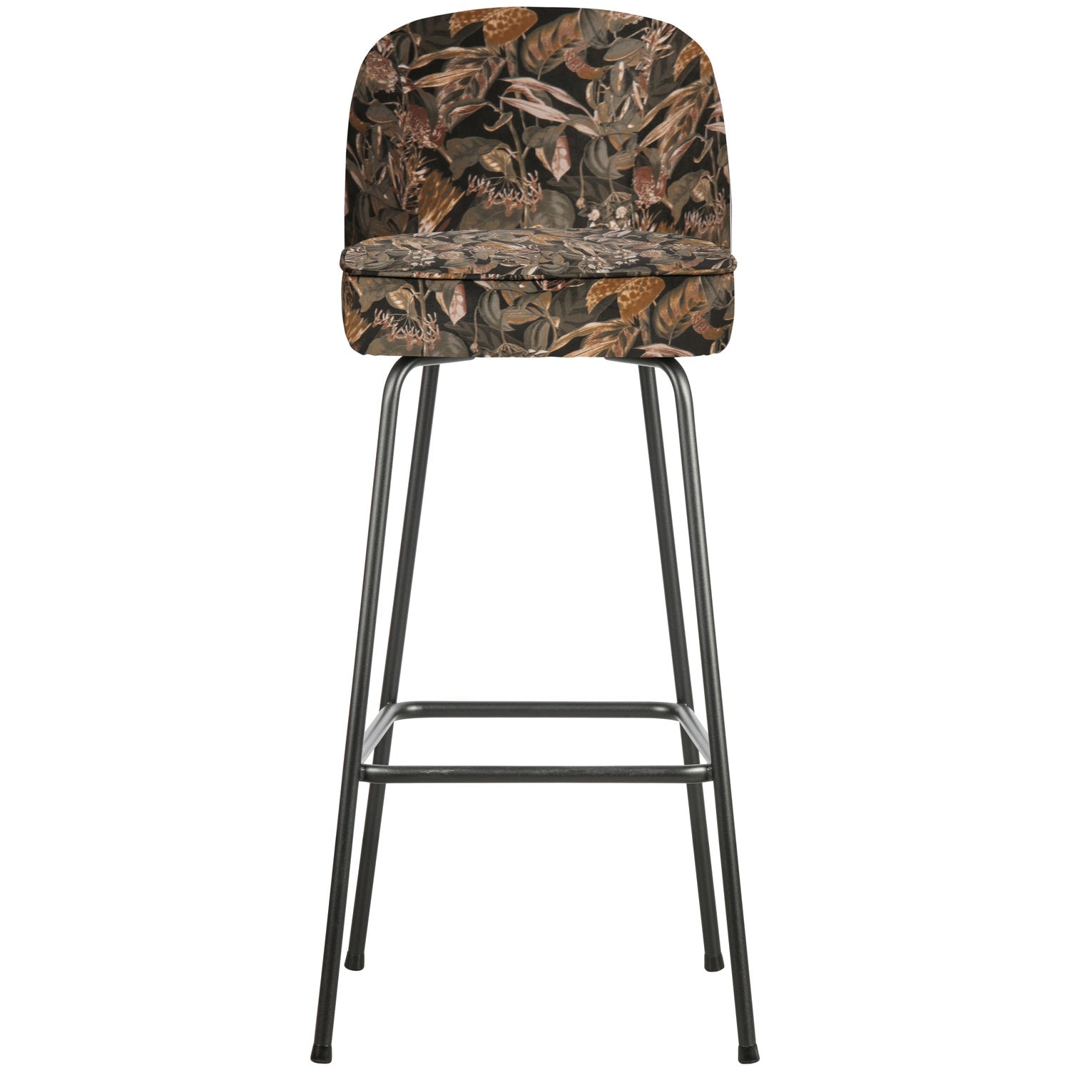 VOGUE BARHOCKER 80CM SAMT BOUQUET SCHWARZ