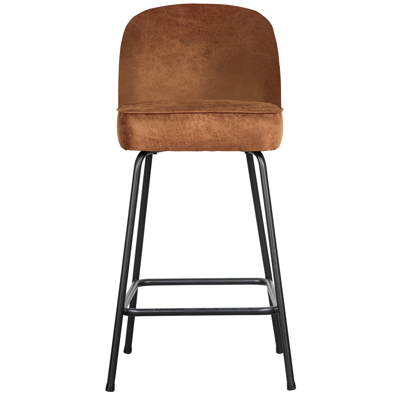VOGUE BARHOCKER 65CM LEDER COGNAC