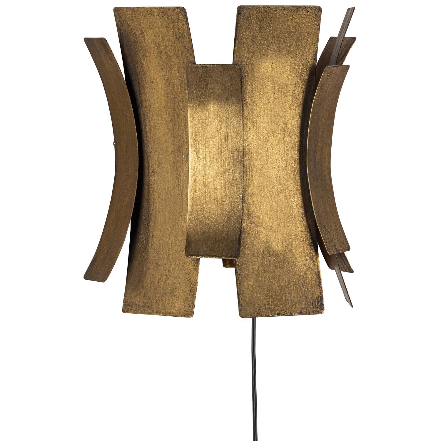 COURSE WAND-LEICHTMETALL ANTIK BRASS