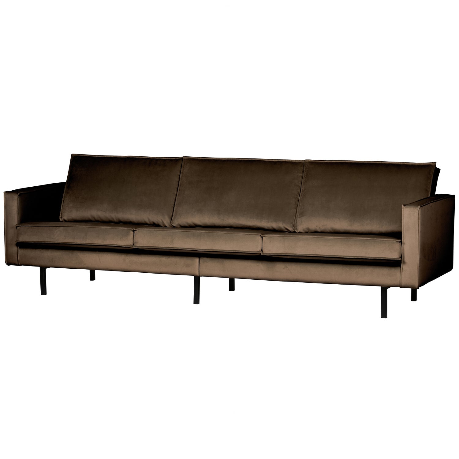 RODEO 3 SEATER VELVET TAUPE