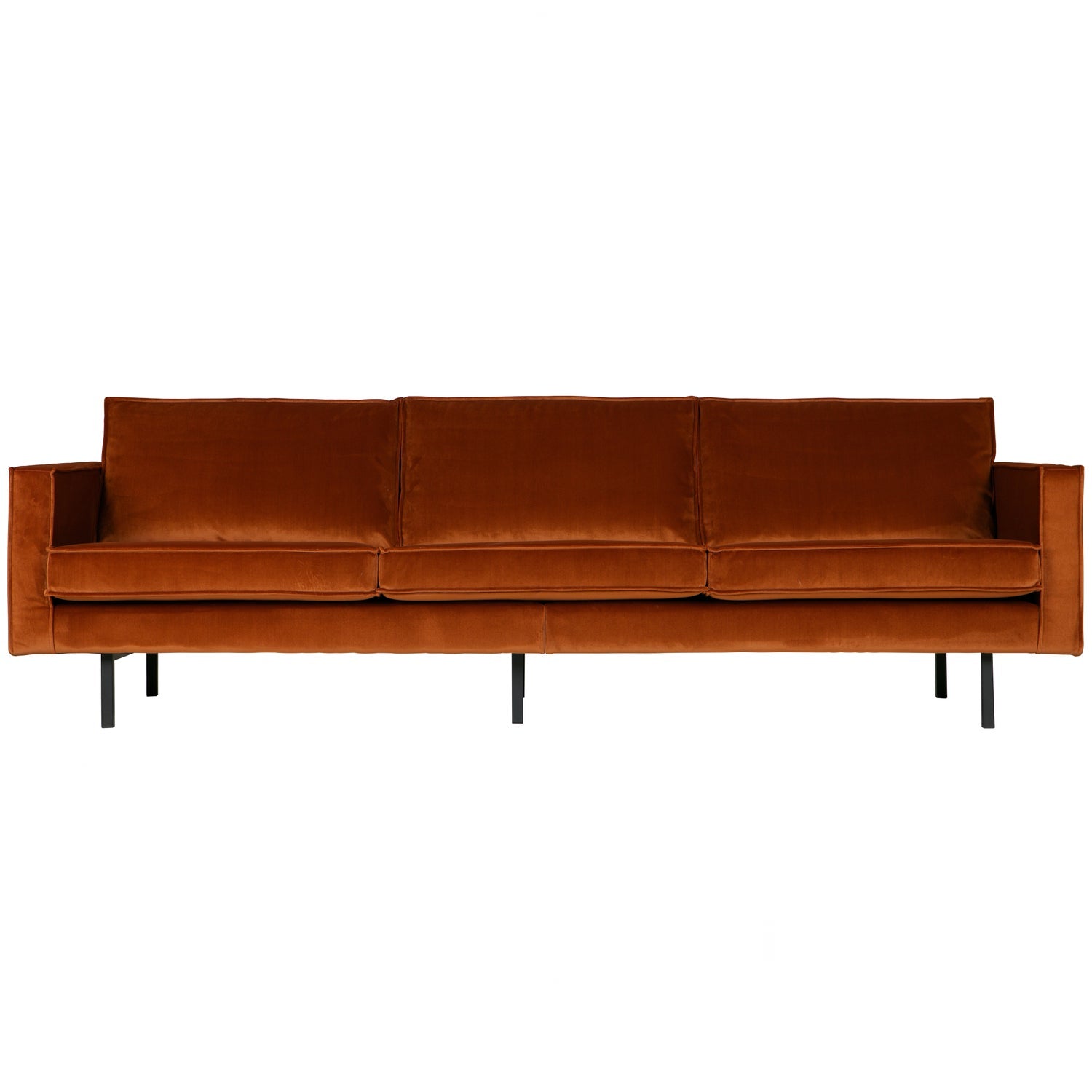 RODEO SOFA 3 SEATER VELVET ROST