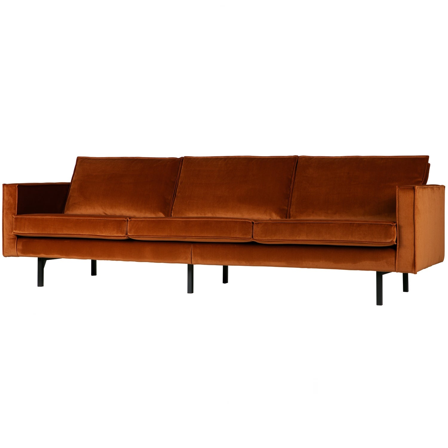 RODEO SOFA 3 SEATER VELVET ROST