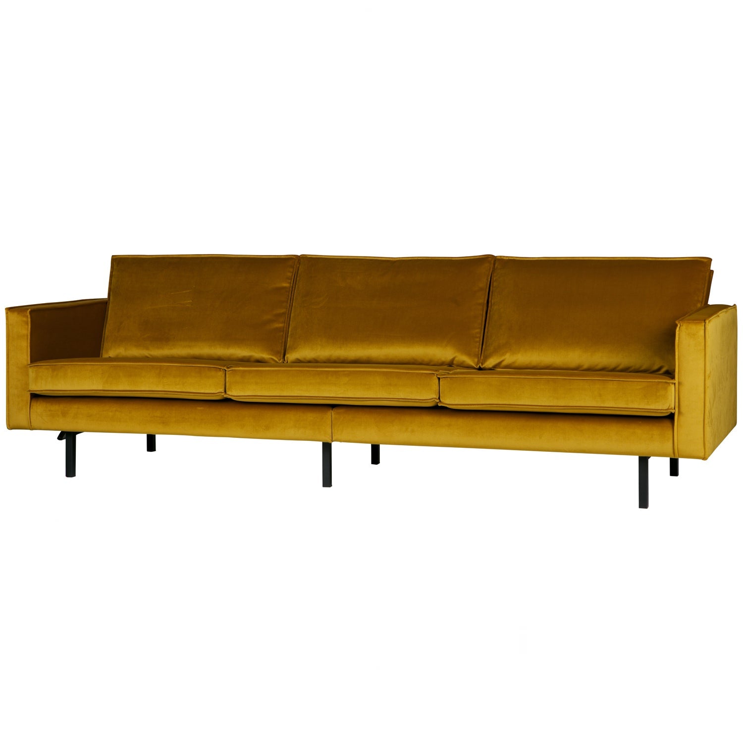 RODEO 3 SEATER VELVET OKER