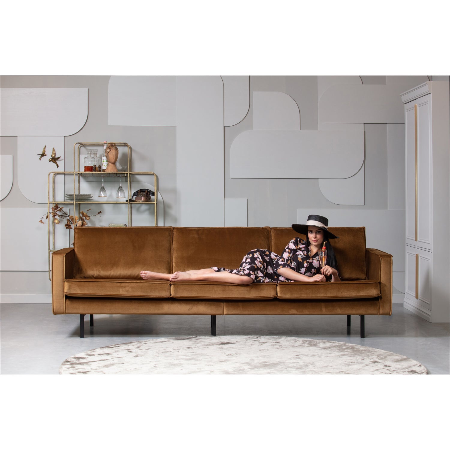 ORGANIZE SCHRANK 44CM KIEFER NEBEL [fsc]