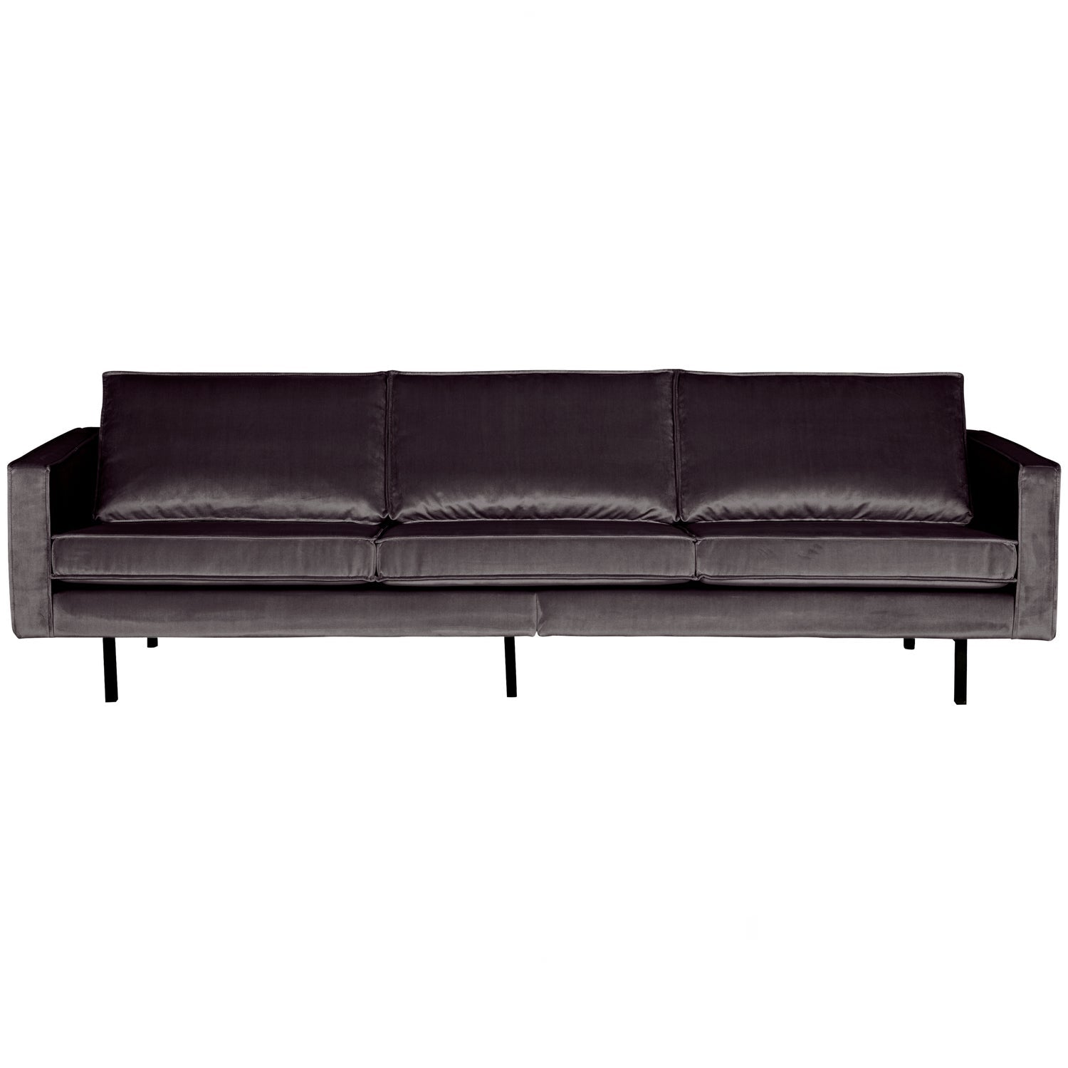 RODEO 3 SEATER VELVET ANTRACIET