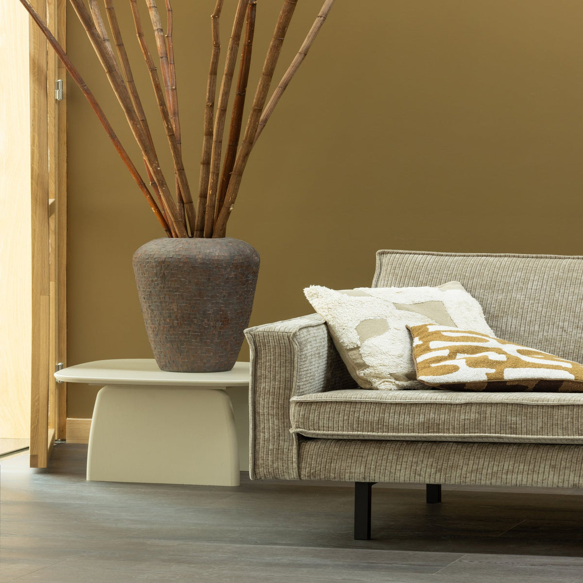 TABLO COUCHTISCH 60 CM EICHE DAKARGRAU [fsc]