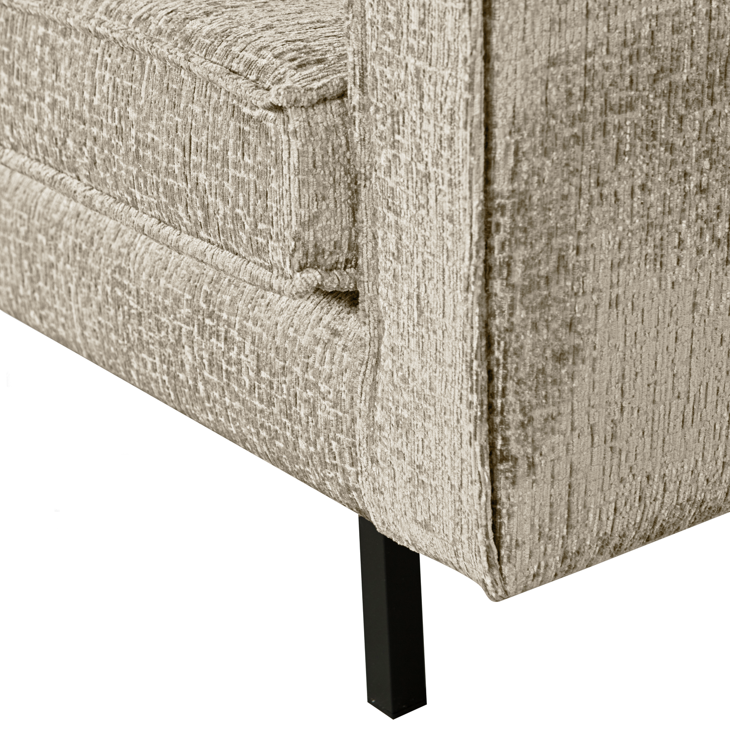 RODEO 3 SEATER STRUCTURE VELVET WHEATFIELD