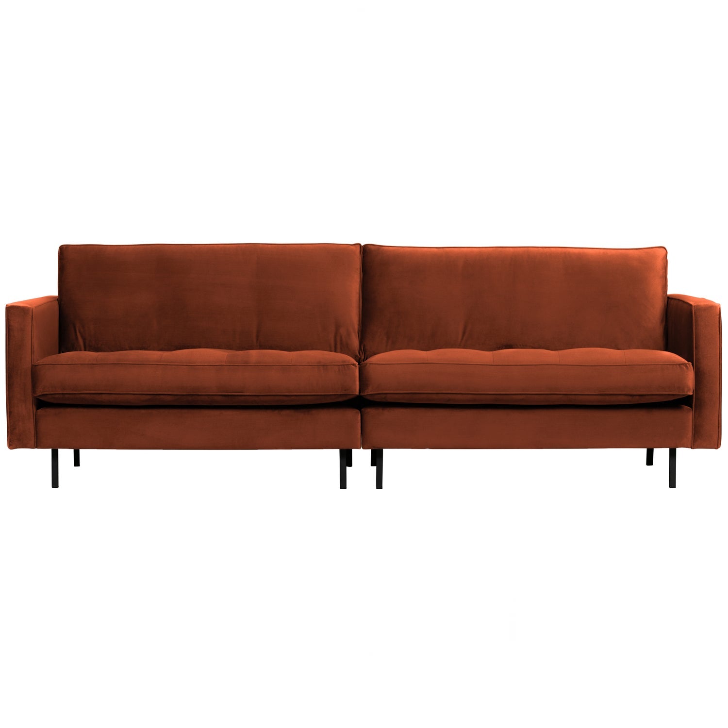 RODEO CLASSIC SOFA 3-SEATER VELVET RUST
