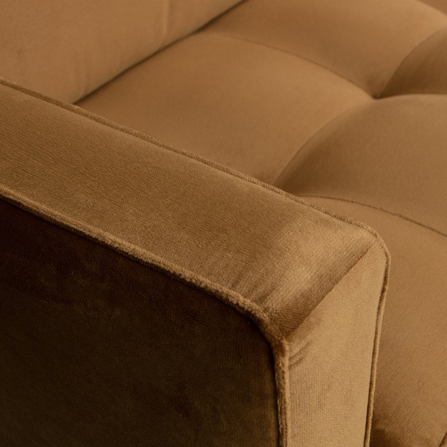 RODEO CLASSIC SOFA 2,5-SEATER VELVET HONEY YELLOW