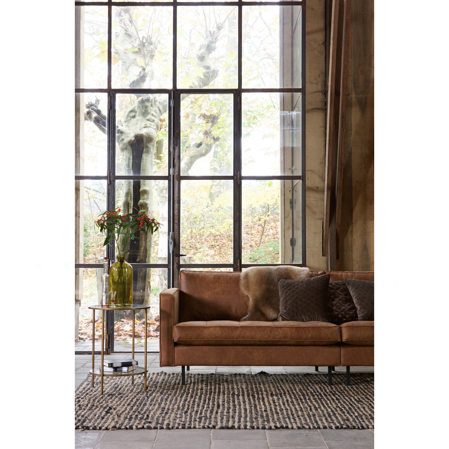RODEO CLASSIC SOFA 3-SEATER COGNAC