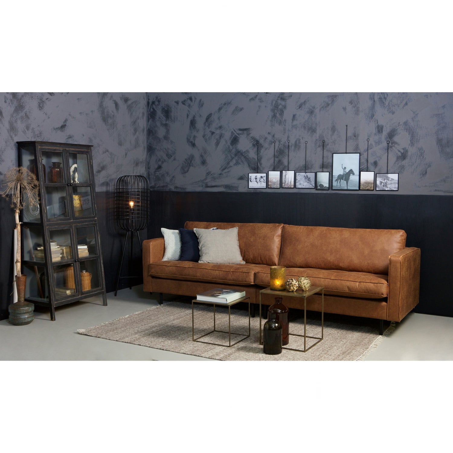 RODEO CLASSIC SOFA 3-SEATER COGNAC