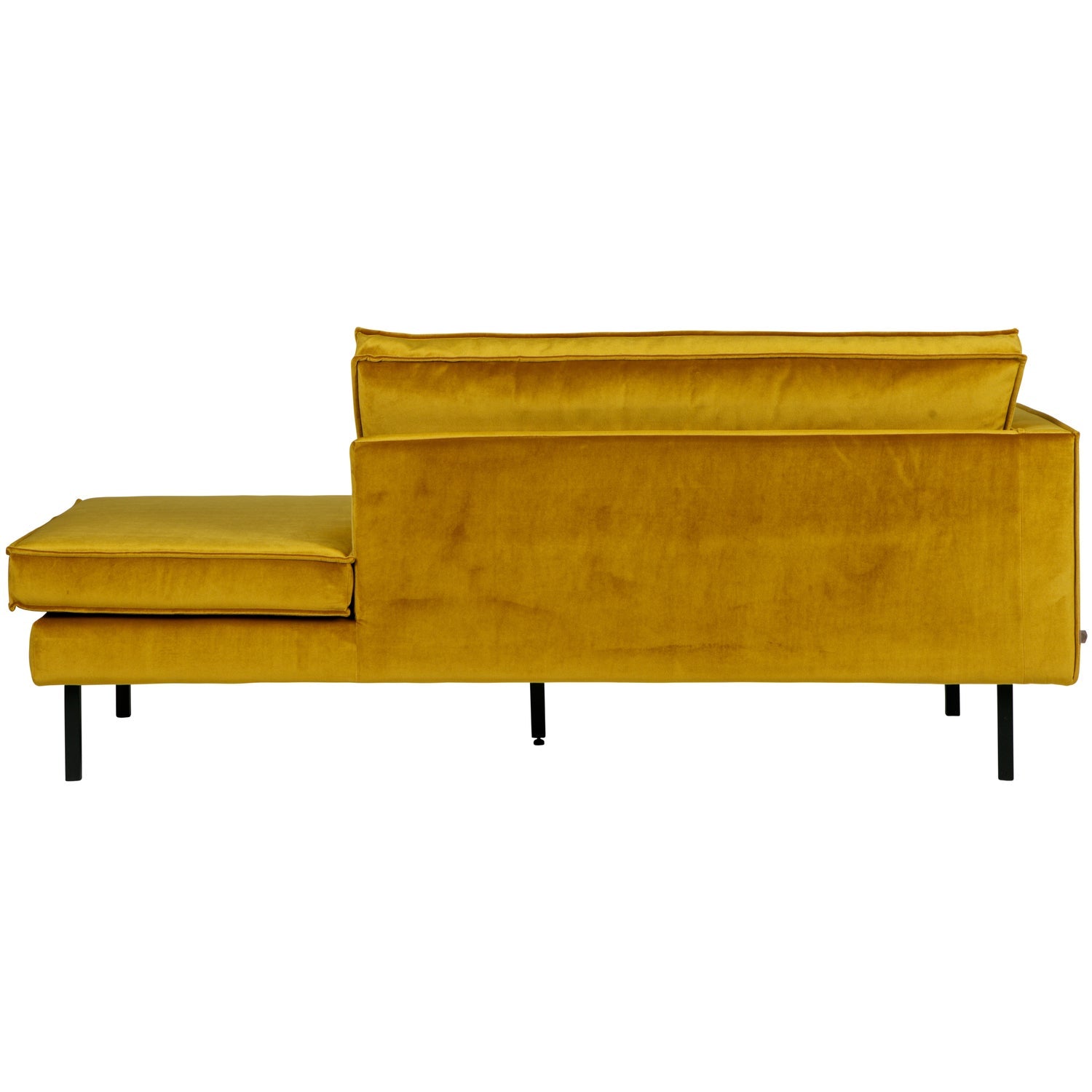 RODEO DAYBED LEFT VELVET OCHRE