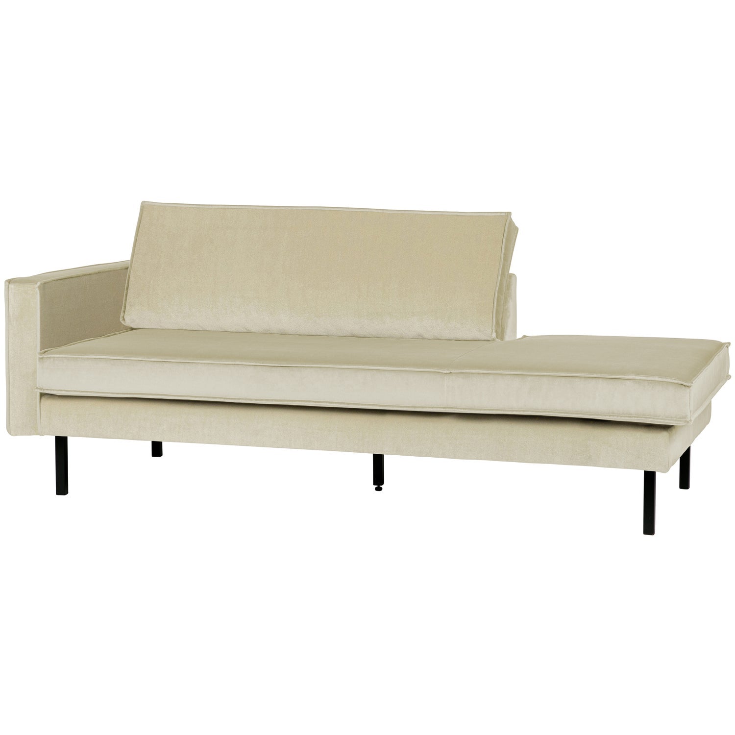 RODEO DAYBED LEFT VELVET PISTAZIE