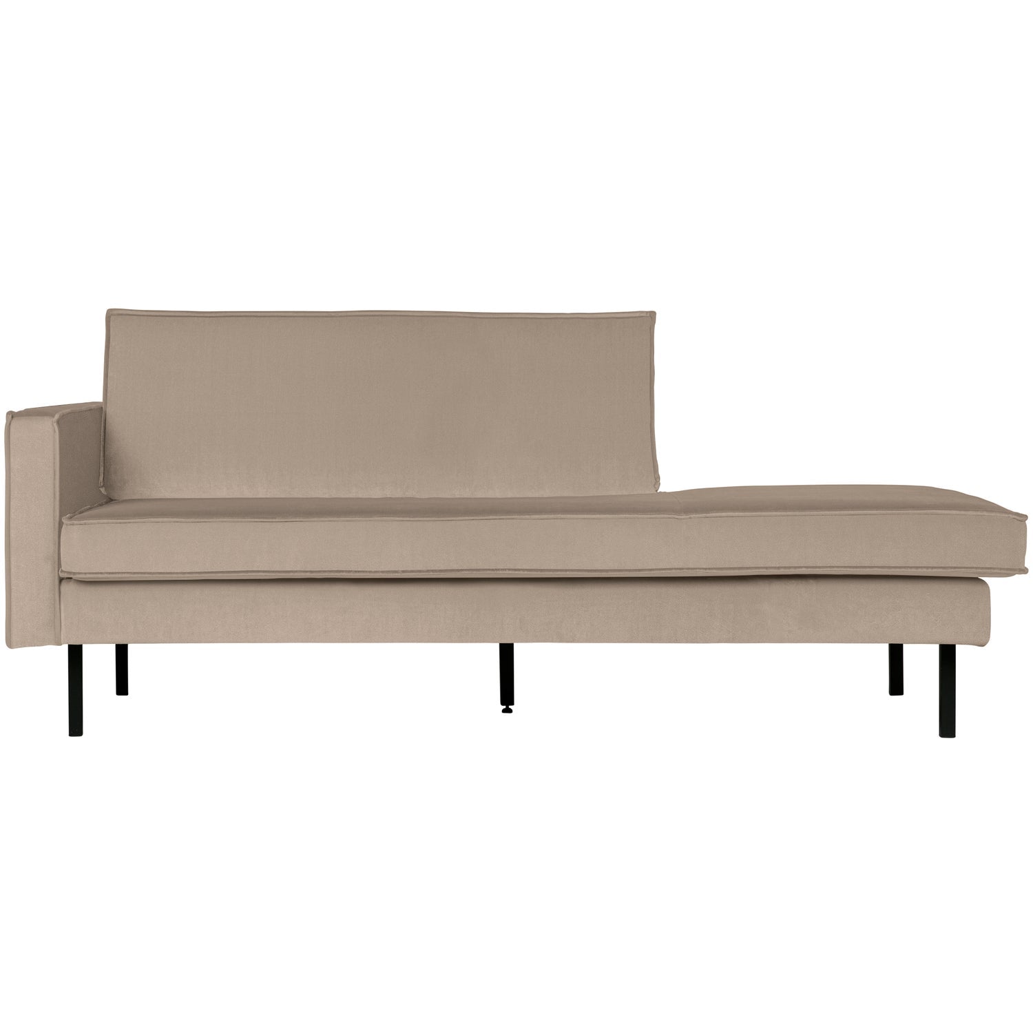 RODEO DAYBED LEFT VELVET KHAKI