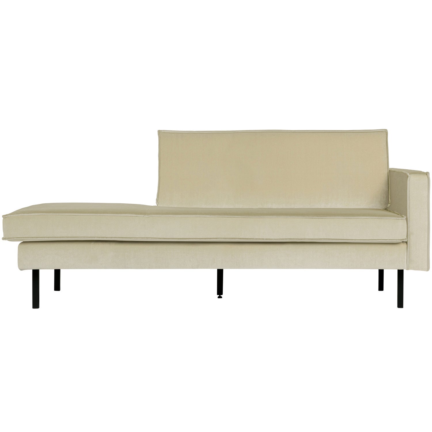 RODEO DAYBED RIGHT VELVET PISTAZIE
