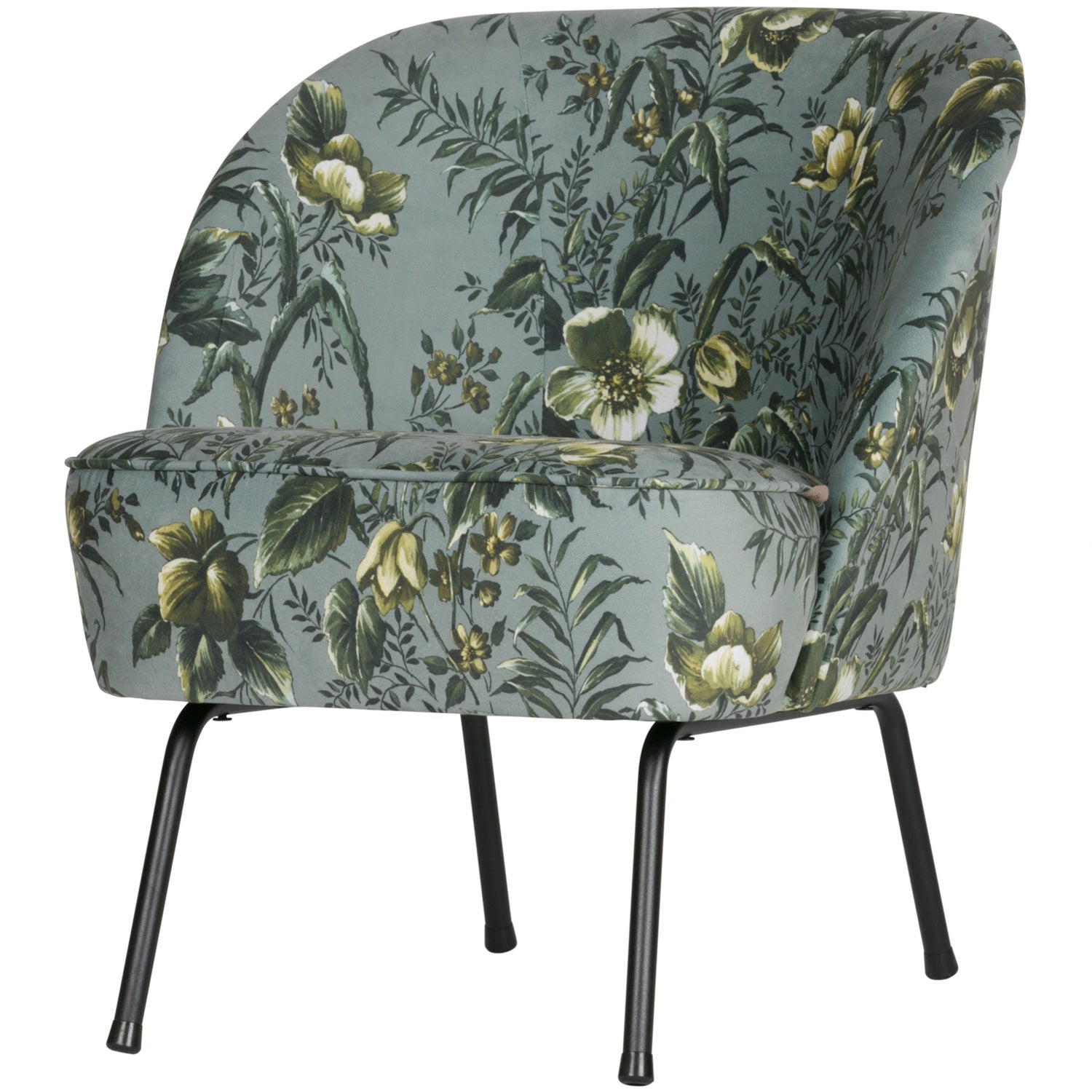 VOGUE SESSEL SAMT POPPY GRAU