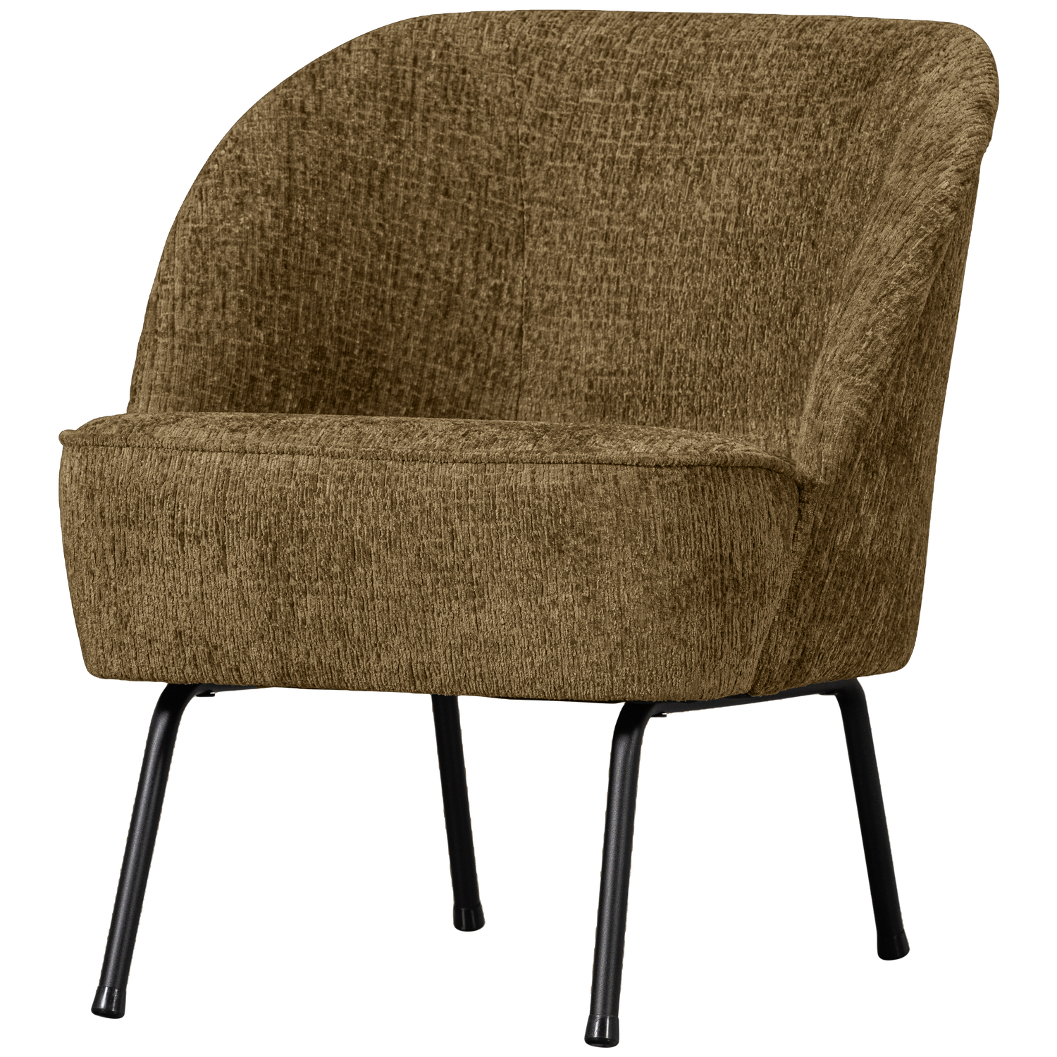 VOGUE SESSEL STRUCTURE VELVET BRASS