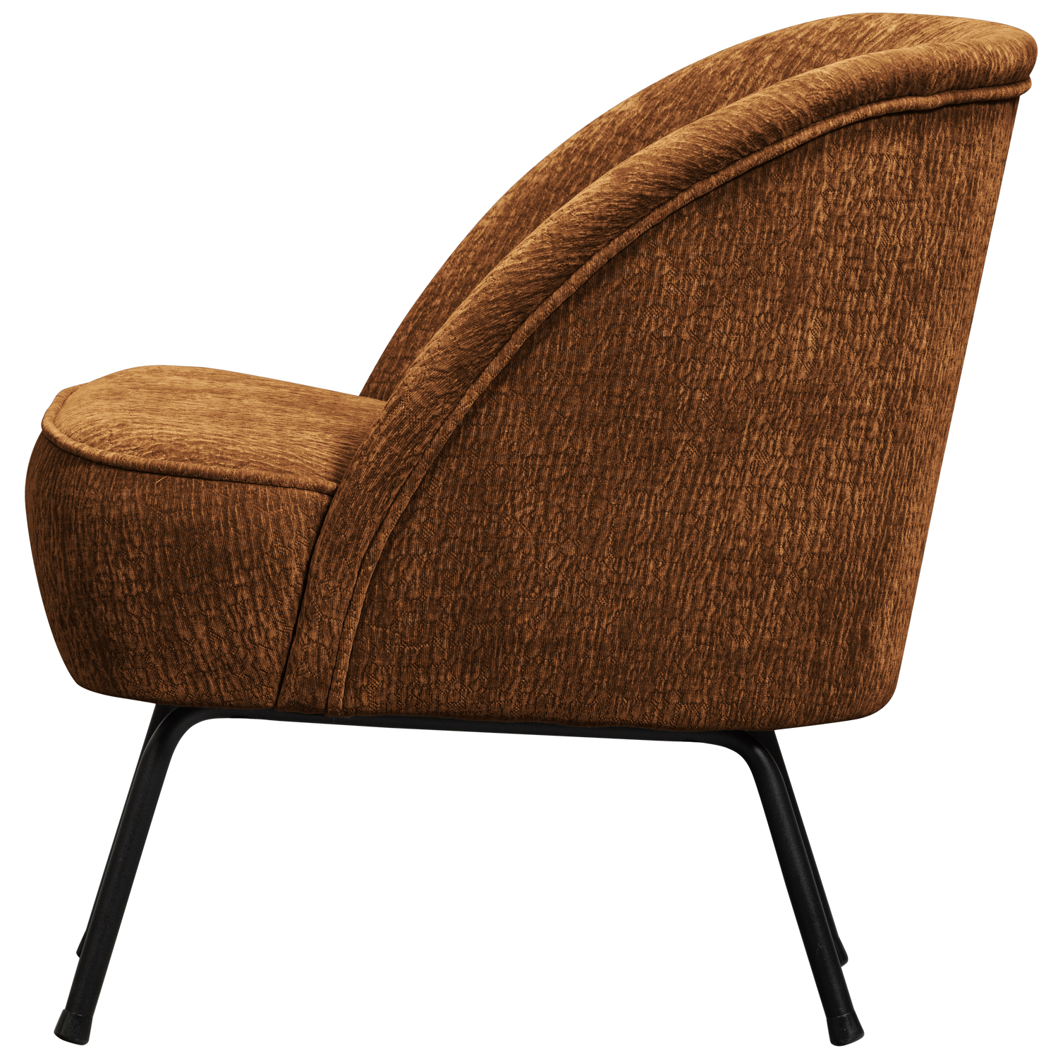 VOGUE SESSEL 3D CHENILLE MITTELBRAUN