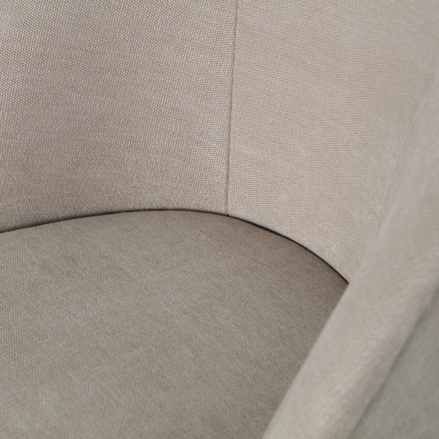 VOGUE SESSEL GEWEBTES STOFF SAND
