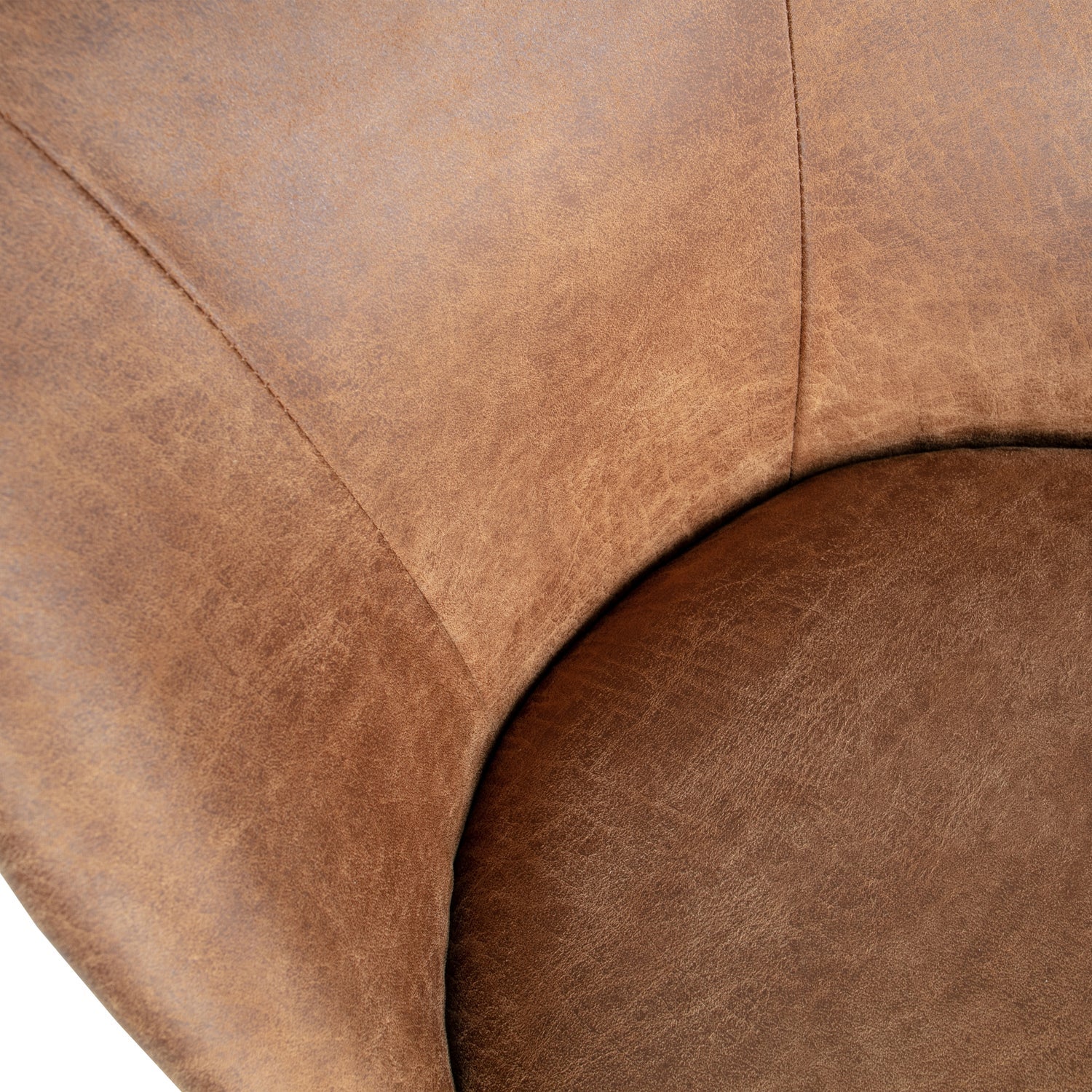 VOGUE ESSZIMMERSTUHL LEDER COGNAC