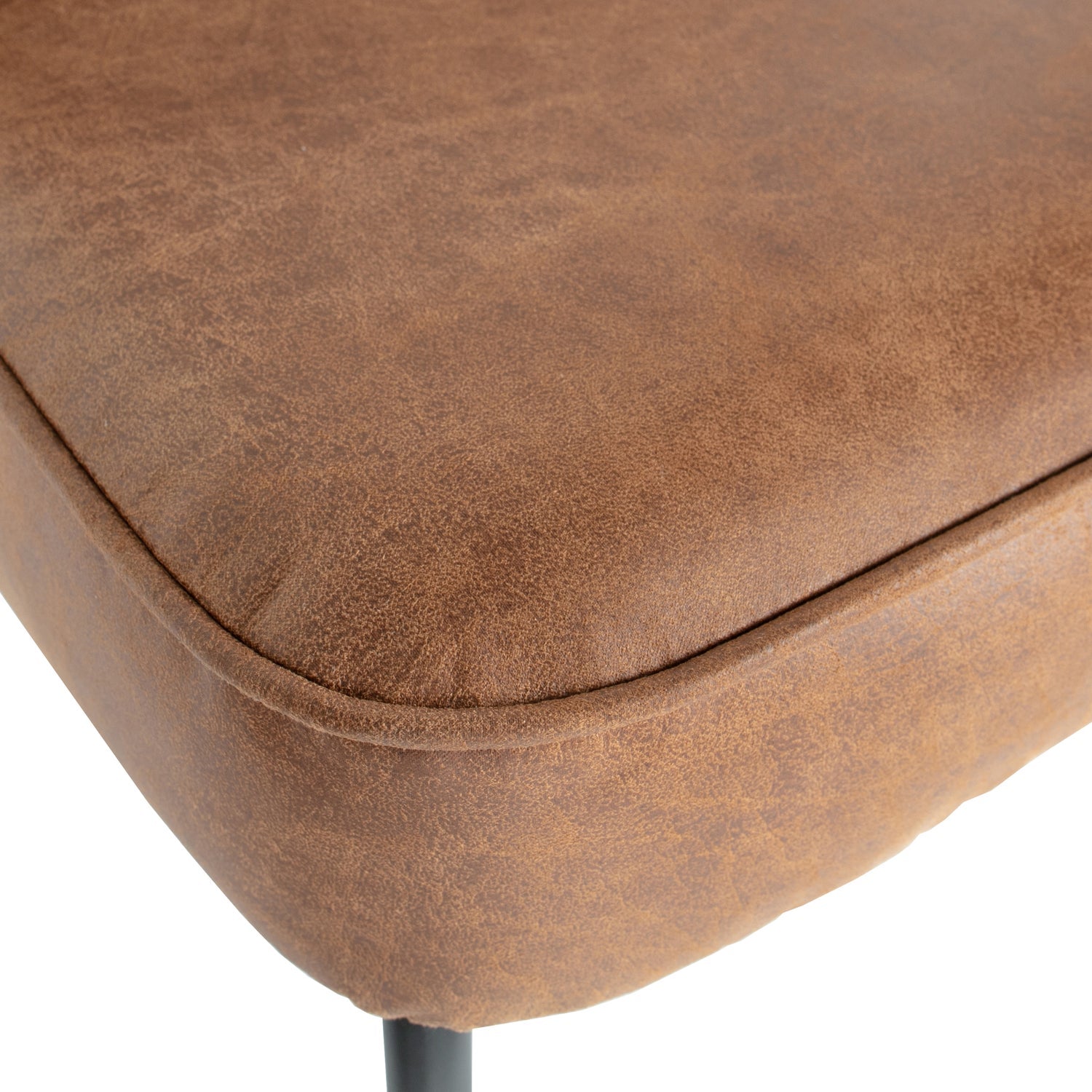 VOGUE ESSZIMMERSTUHL LEDER COGNAC
