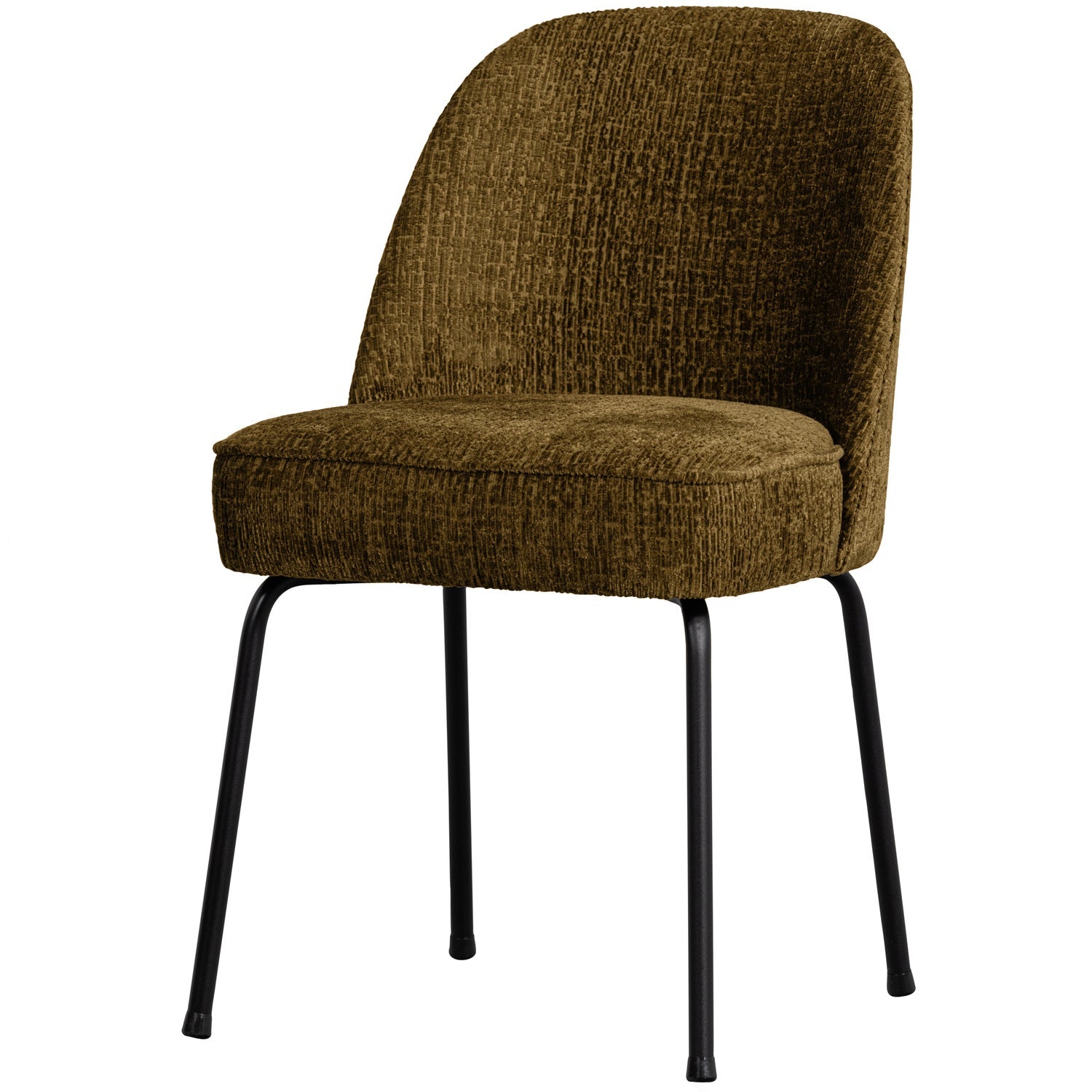 VOGUE ESSZIMMERSTUHL STRUCTURE VELVET BRASS