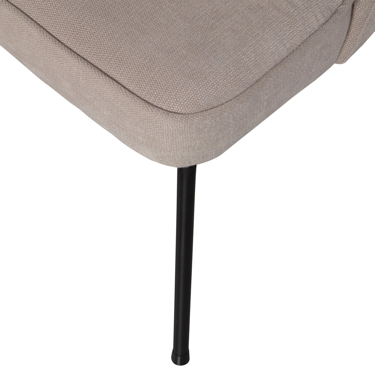 VOGUE ESSZIMMERSTUHL GEWEBTES STOFF SAND