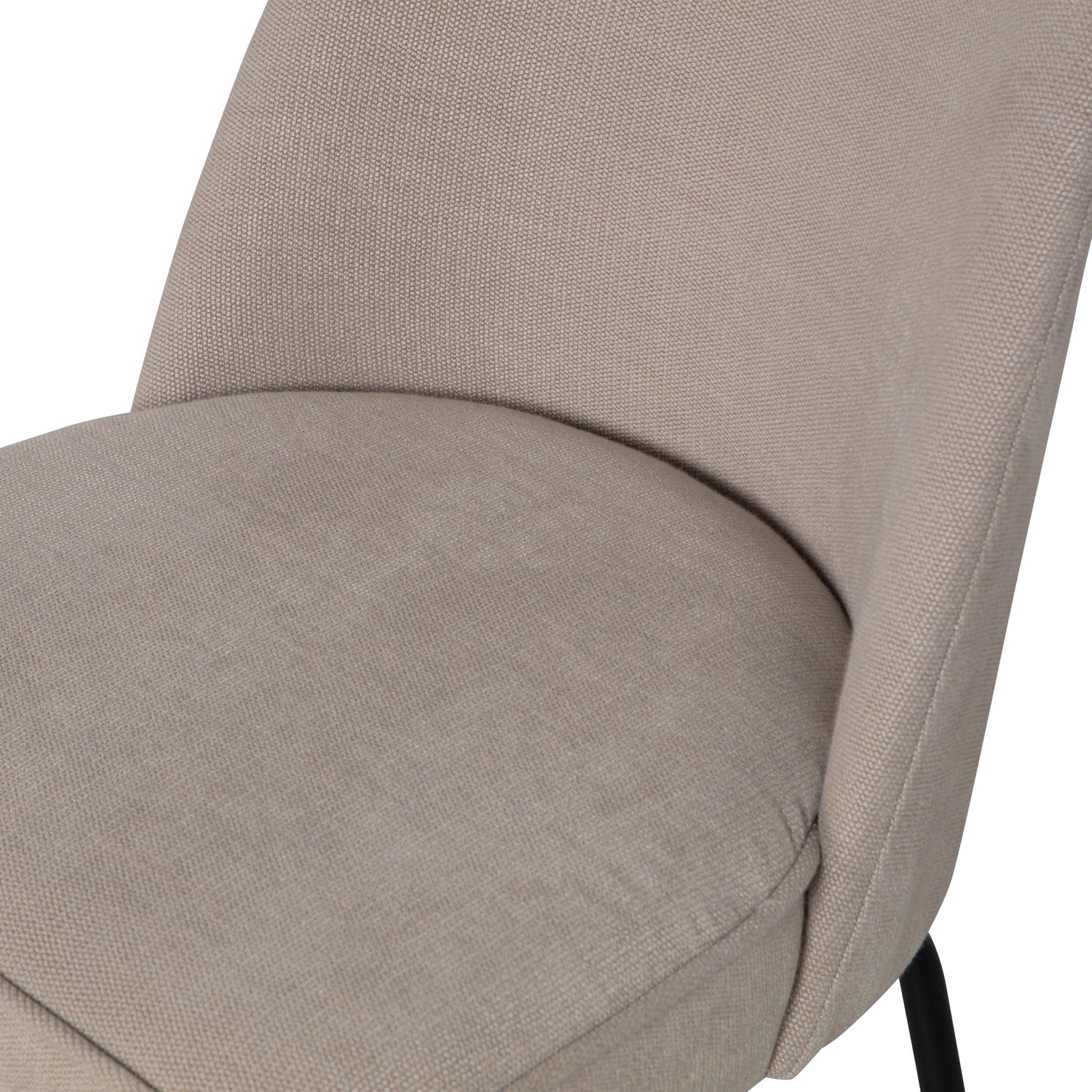 VOGUE ESSZIMMERSTUHL GEWEBTES STOFF SAND