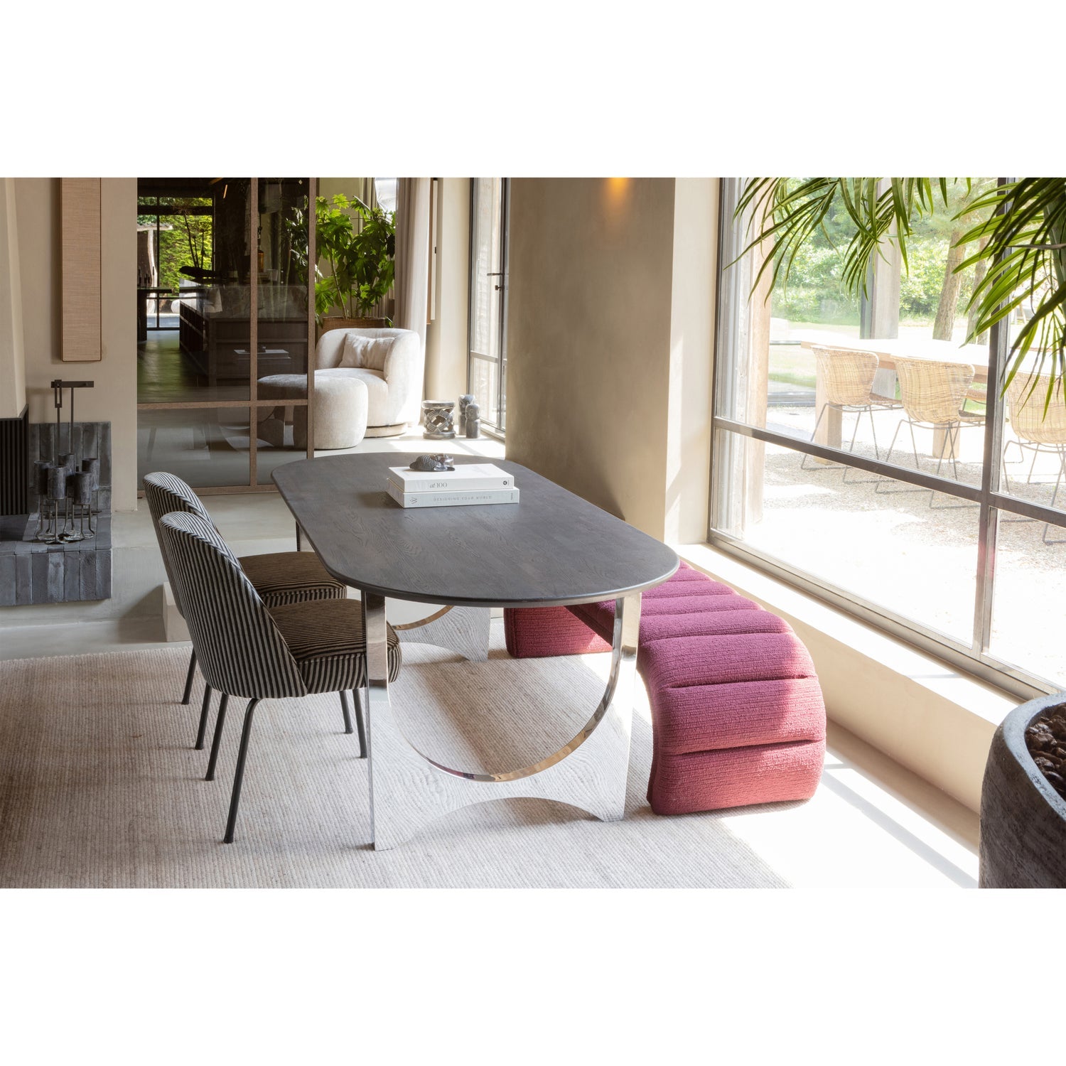 ZAANDAM DESIGN FUSSE METAL CHROME