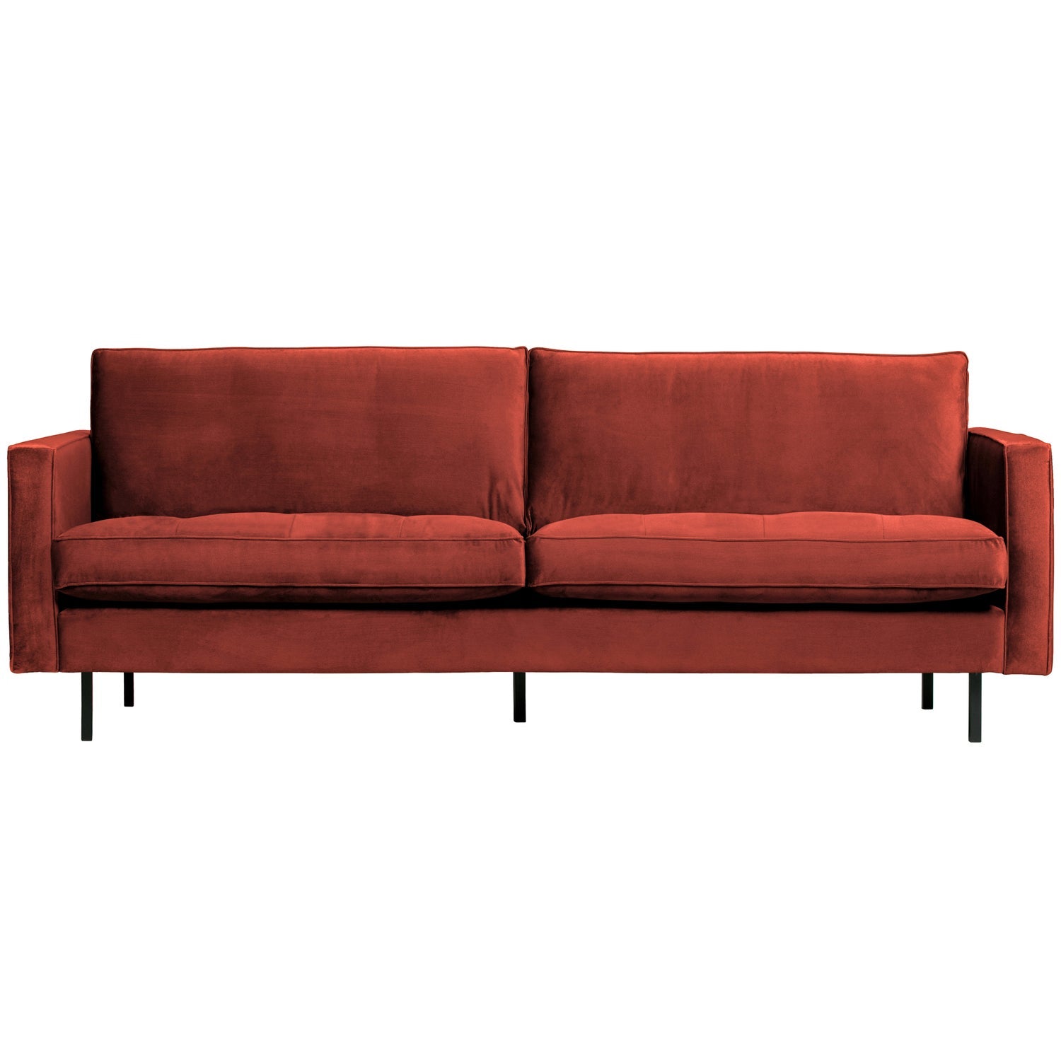 RODEO CLASSIC SOFA 2,5-SEATER VELVET KASTANIE
