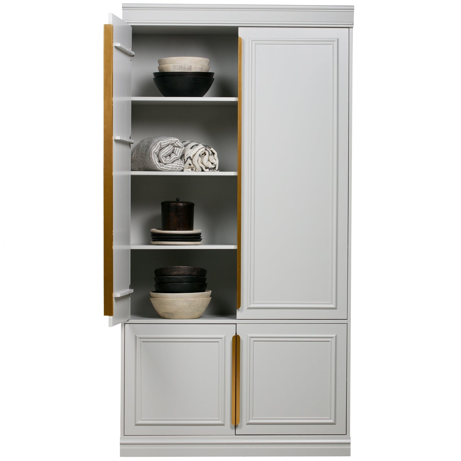 ORGANIZE SCHRANK 44CM KIEFER NEBEL [fsc]