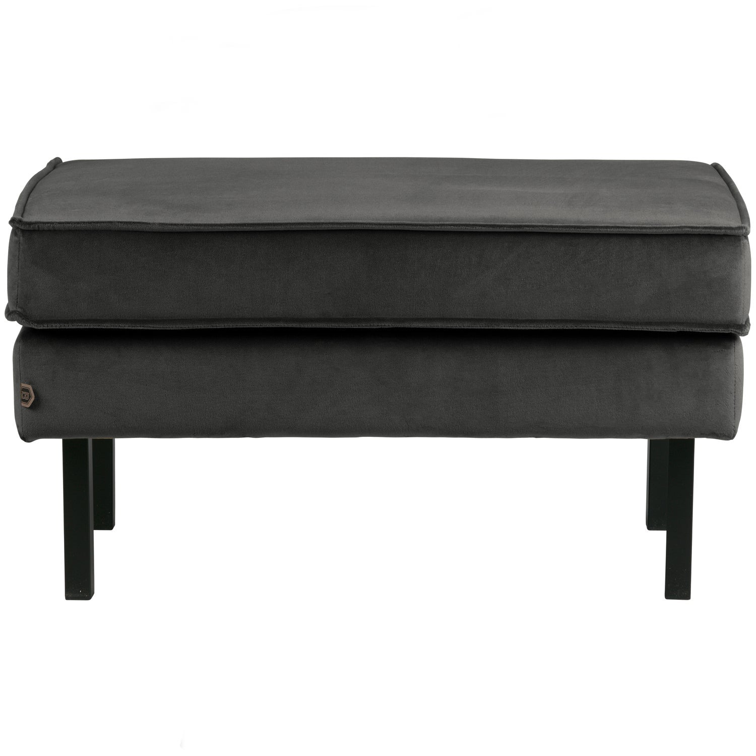 RODEO HOCKER AUF BEINE VELVET ANTRAZIT