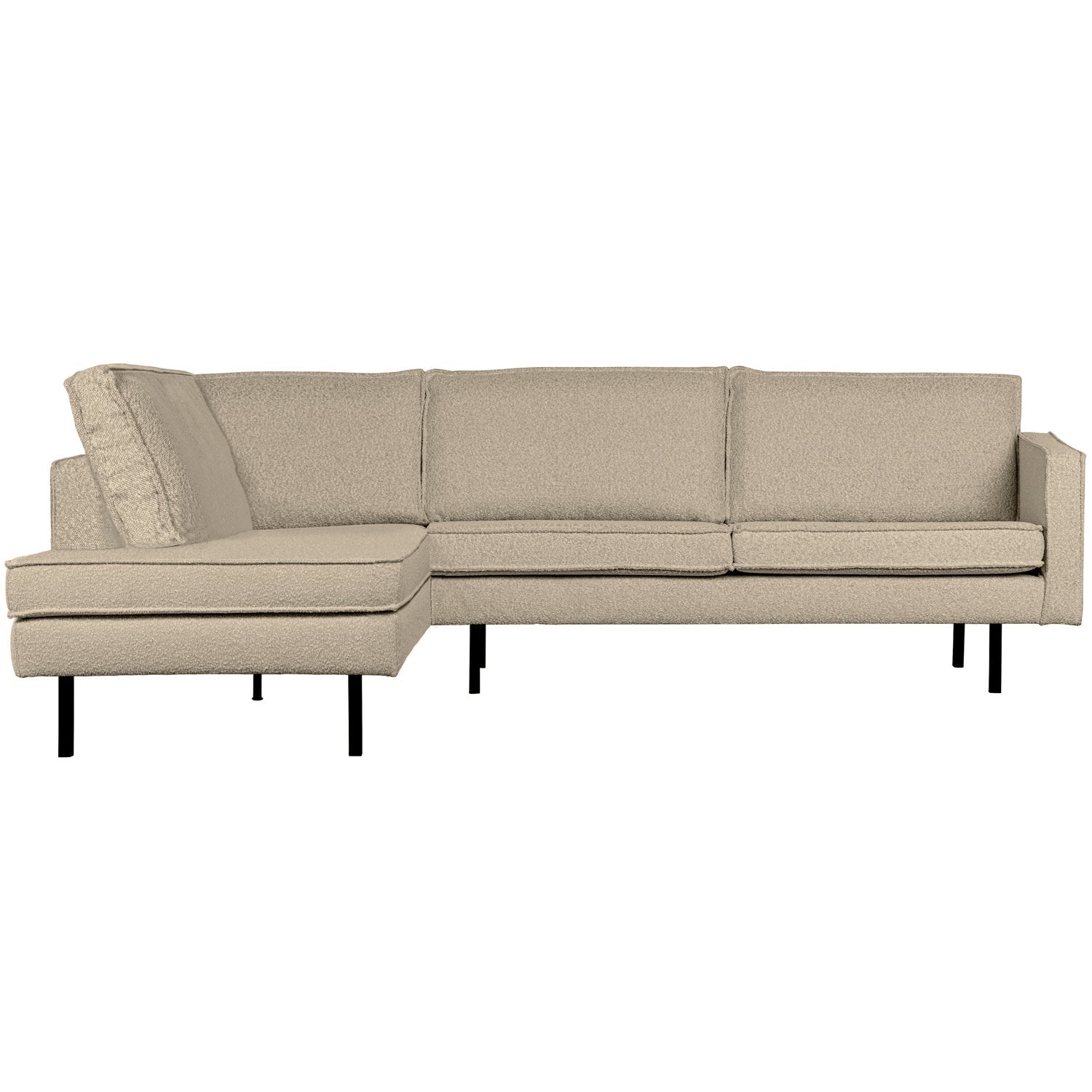 RODEO ECKBANK LINKEN BOUCLE BEIGE