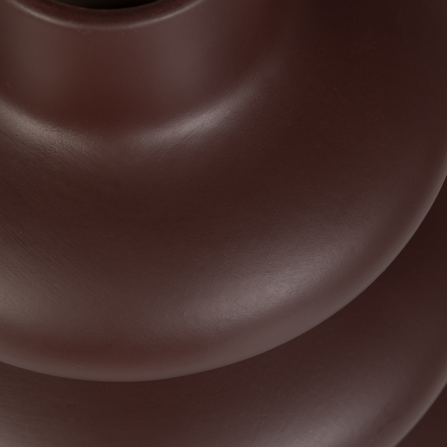 SENSUAL VASE KERAMIK 29CM MERLOT