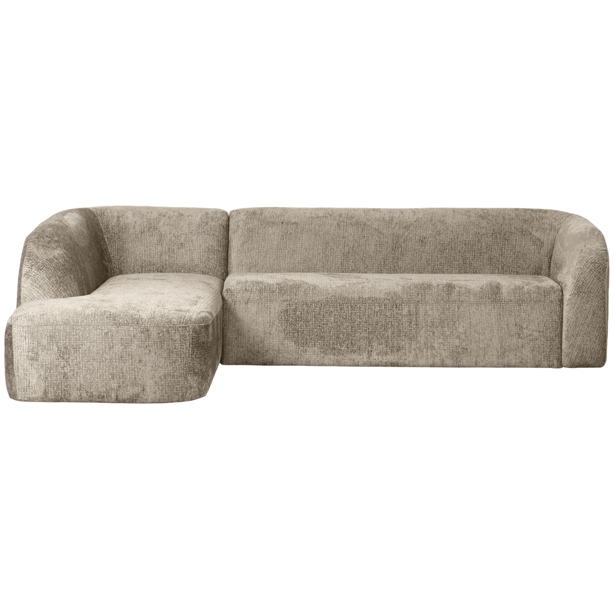 SLOPING ECKBANK LINKS STRUKTUR VELVET WHEATFIELD