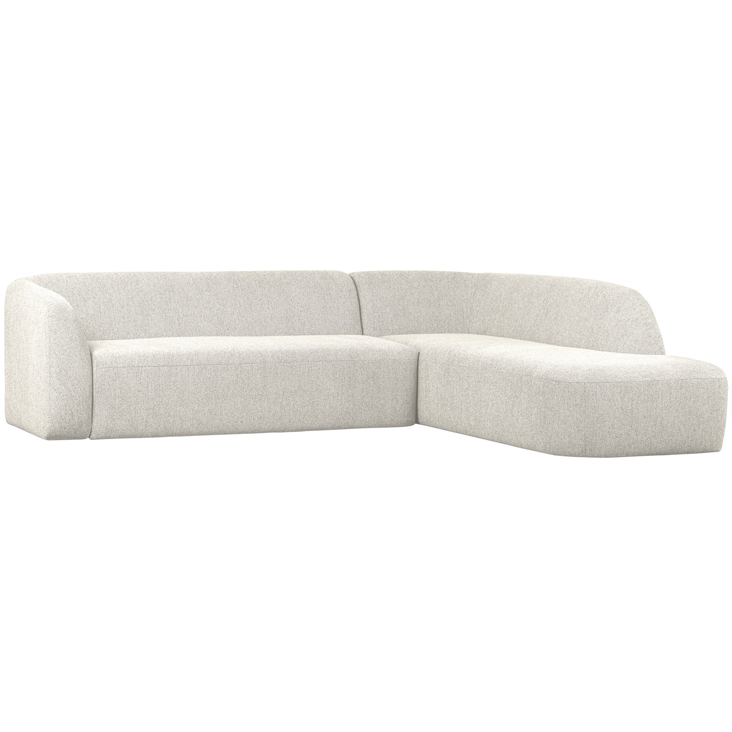 SLOPING ECKSOFA RECHTS PEARL MELANGE