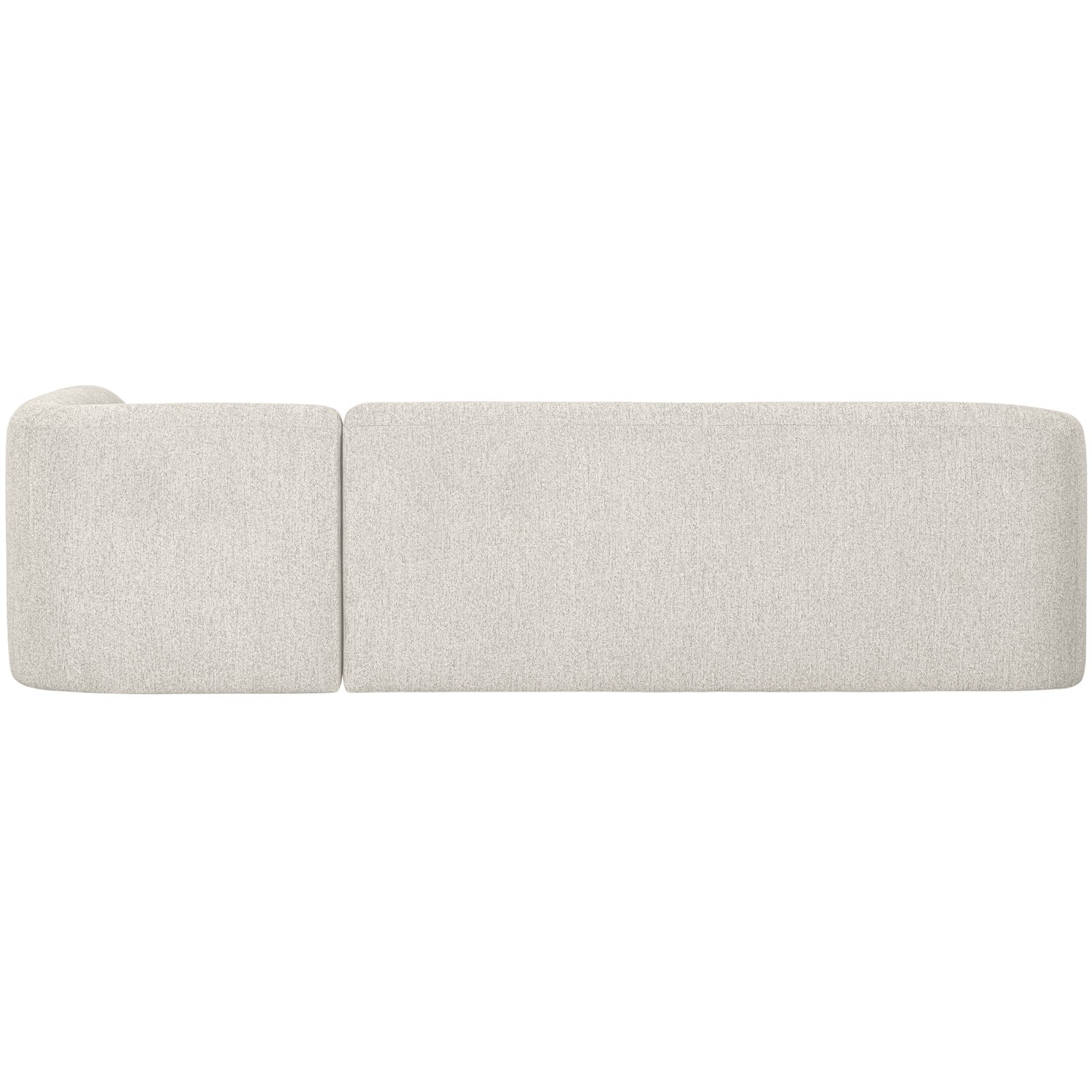 SLOPING ECKSOFA RECHTS PEARL MELANGE